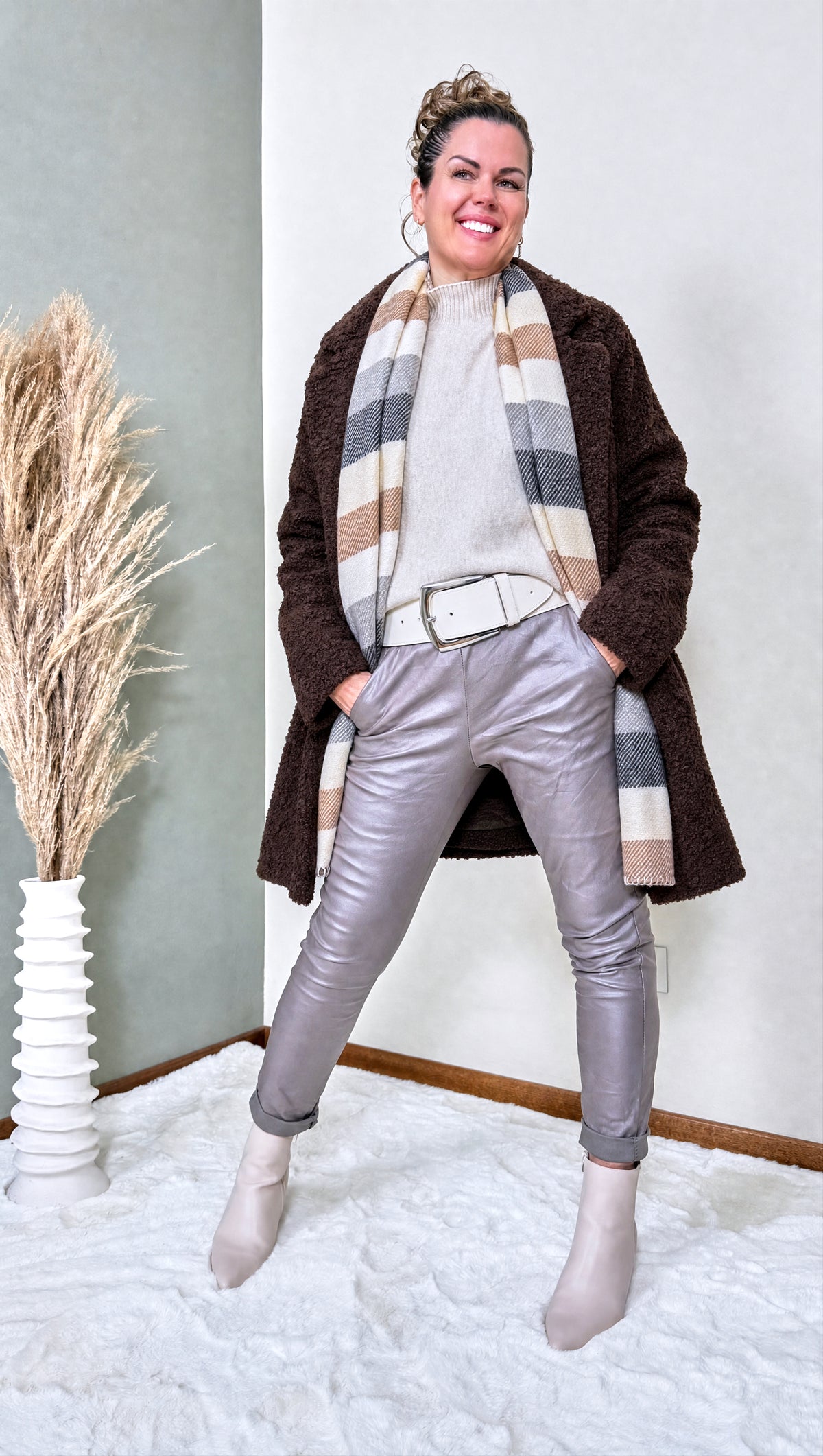 Strickjacke Mireille *Schoko*