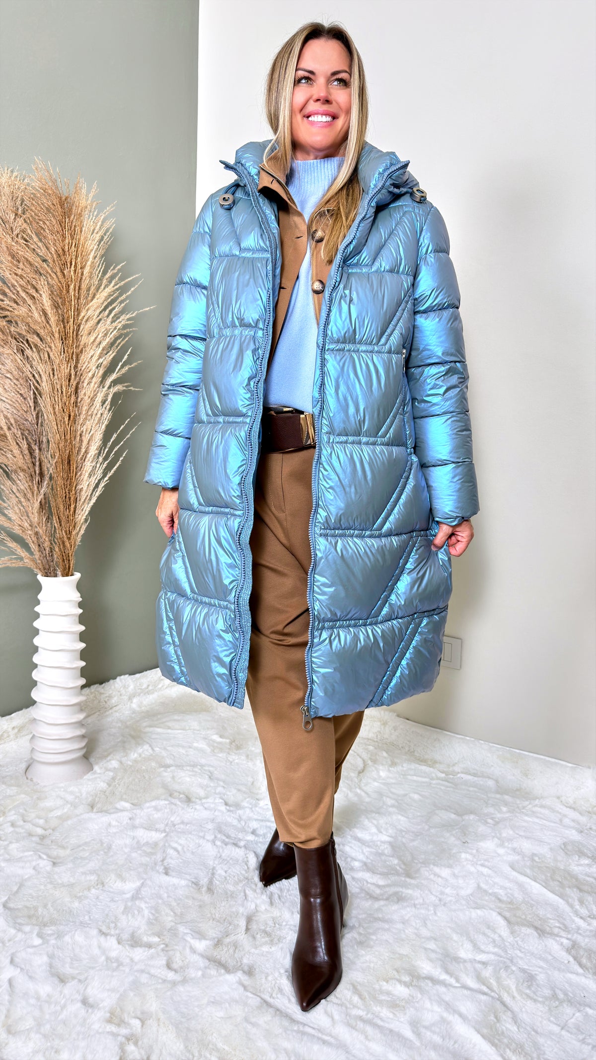 Steppjacke Hudson *Blau*