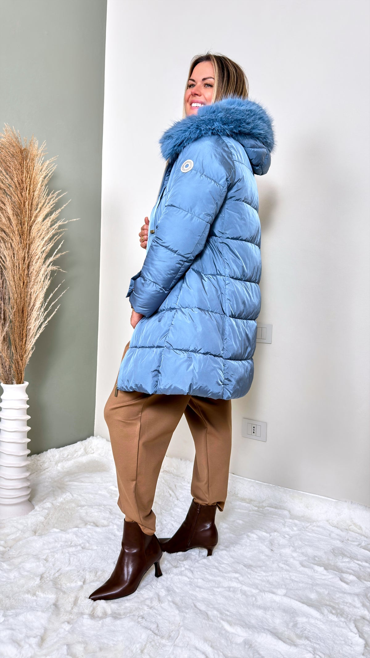 Steppjacke Cozy Fox *Blau*