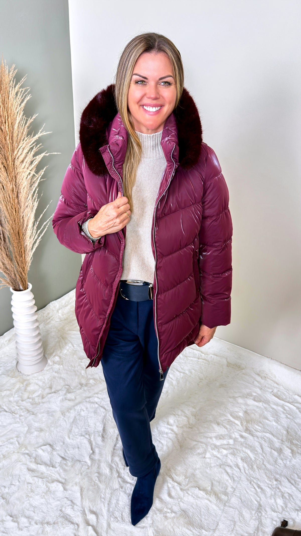 Steppjacke Masterpiece *Bordeaux*