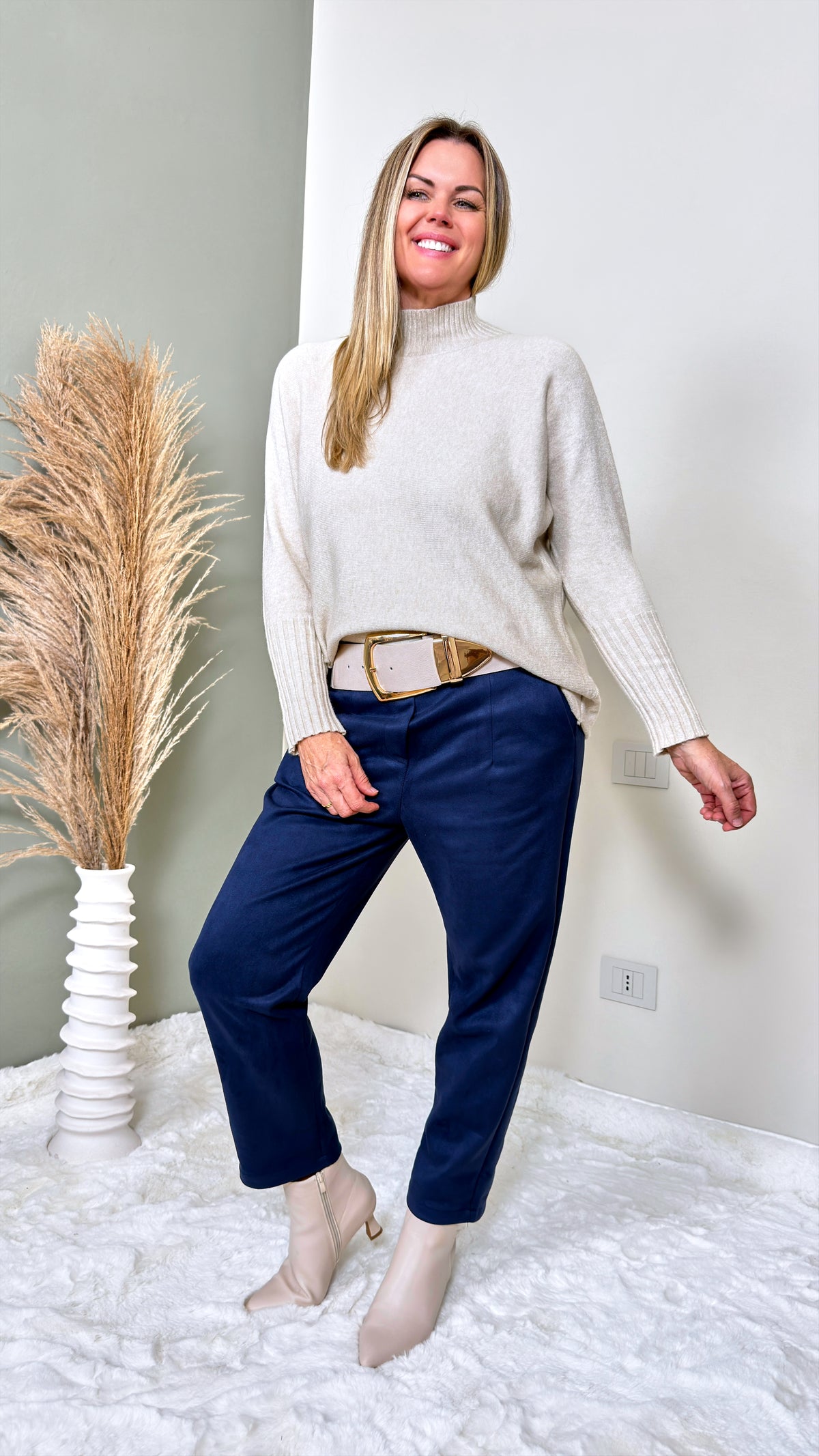 Strickpullover Mila *Creme*