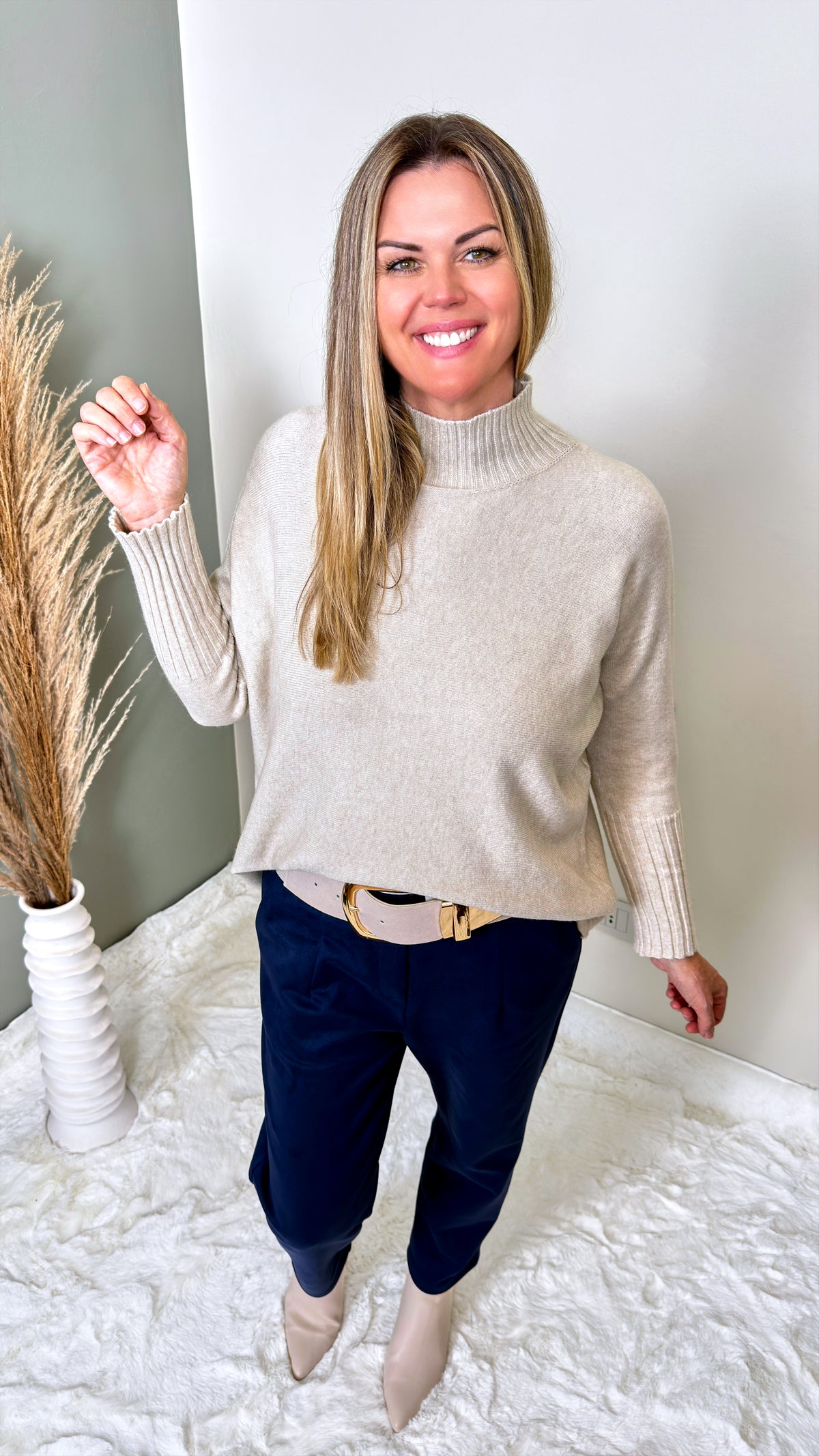 Strickpullover Mila *Creme*