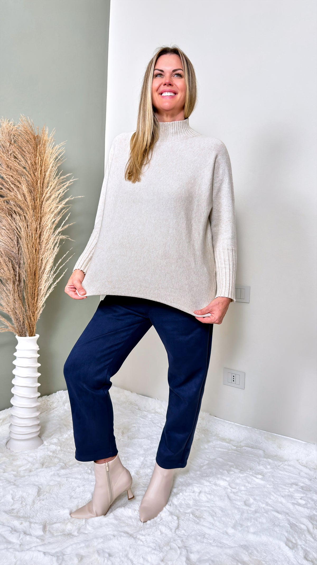Strickpullover Mila *Creme*
