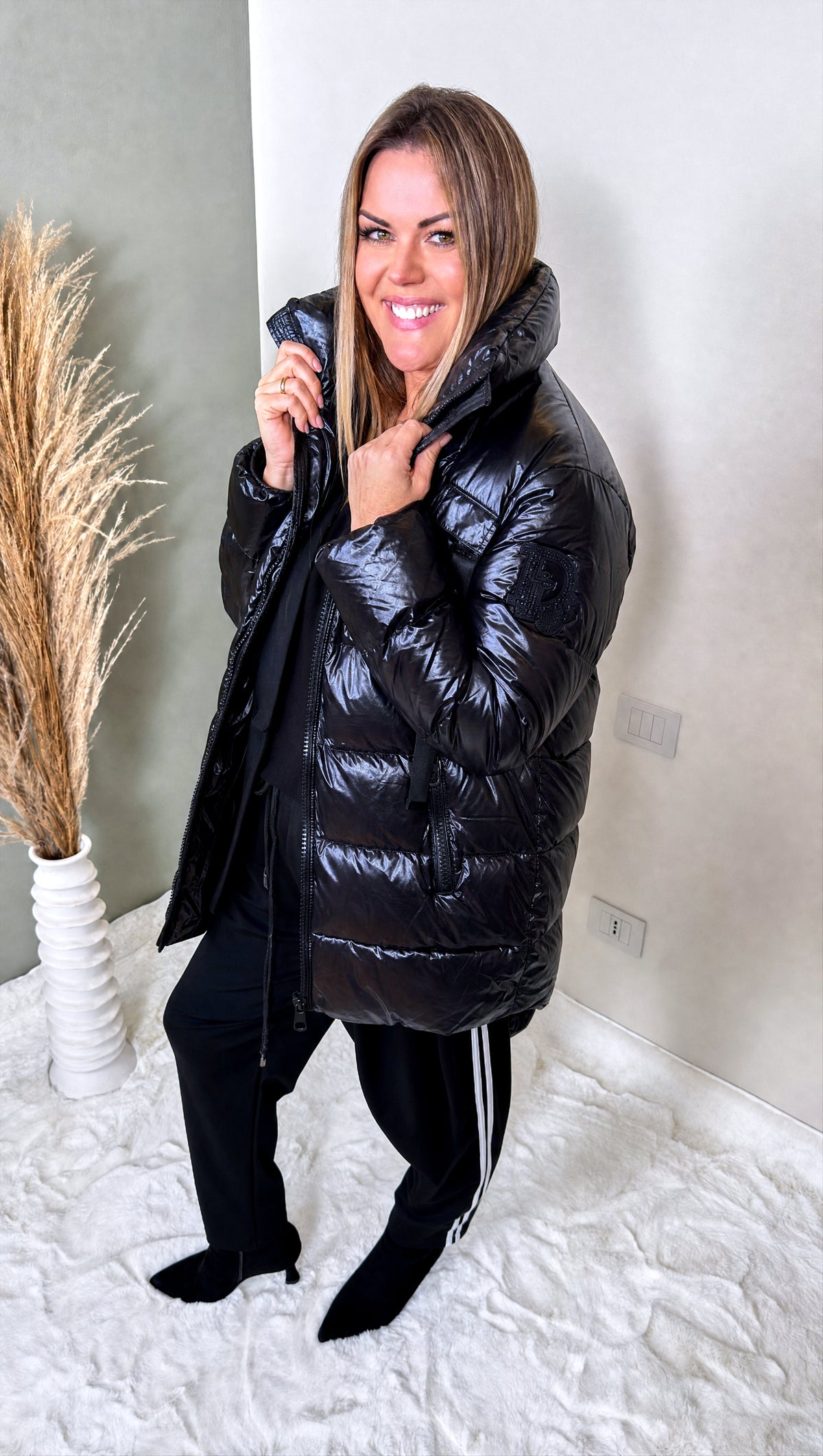 Steppjacke Copper Hush *Schwarz*