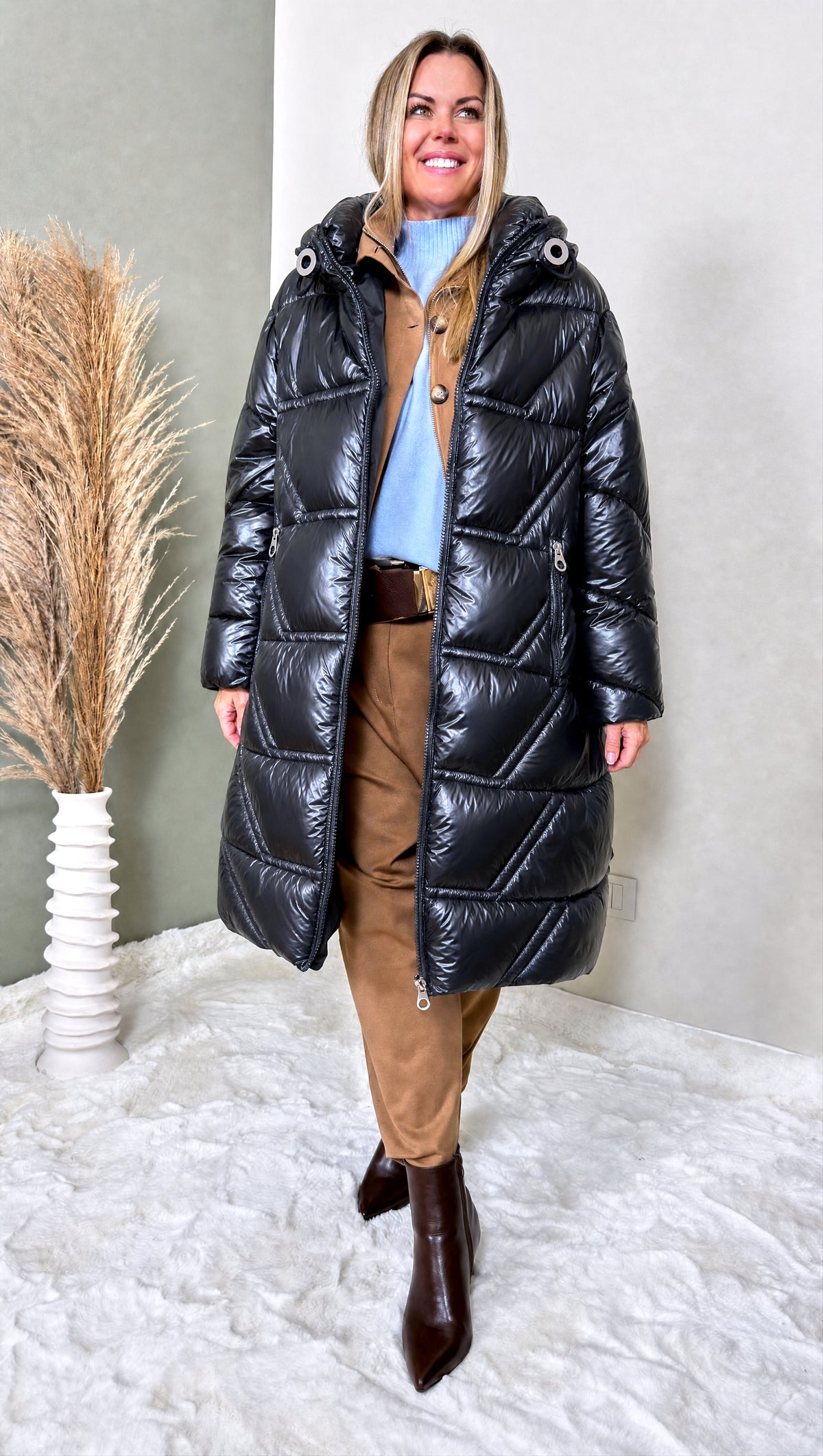 Steppjacke Hudson *Schwarz*