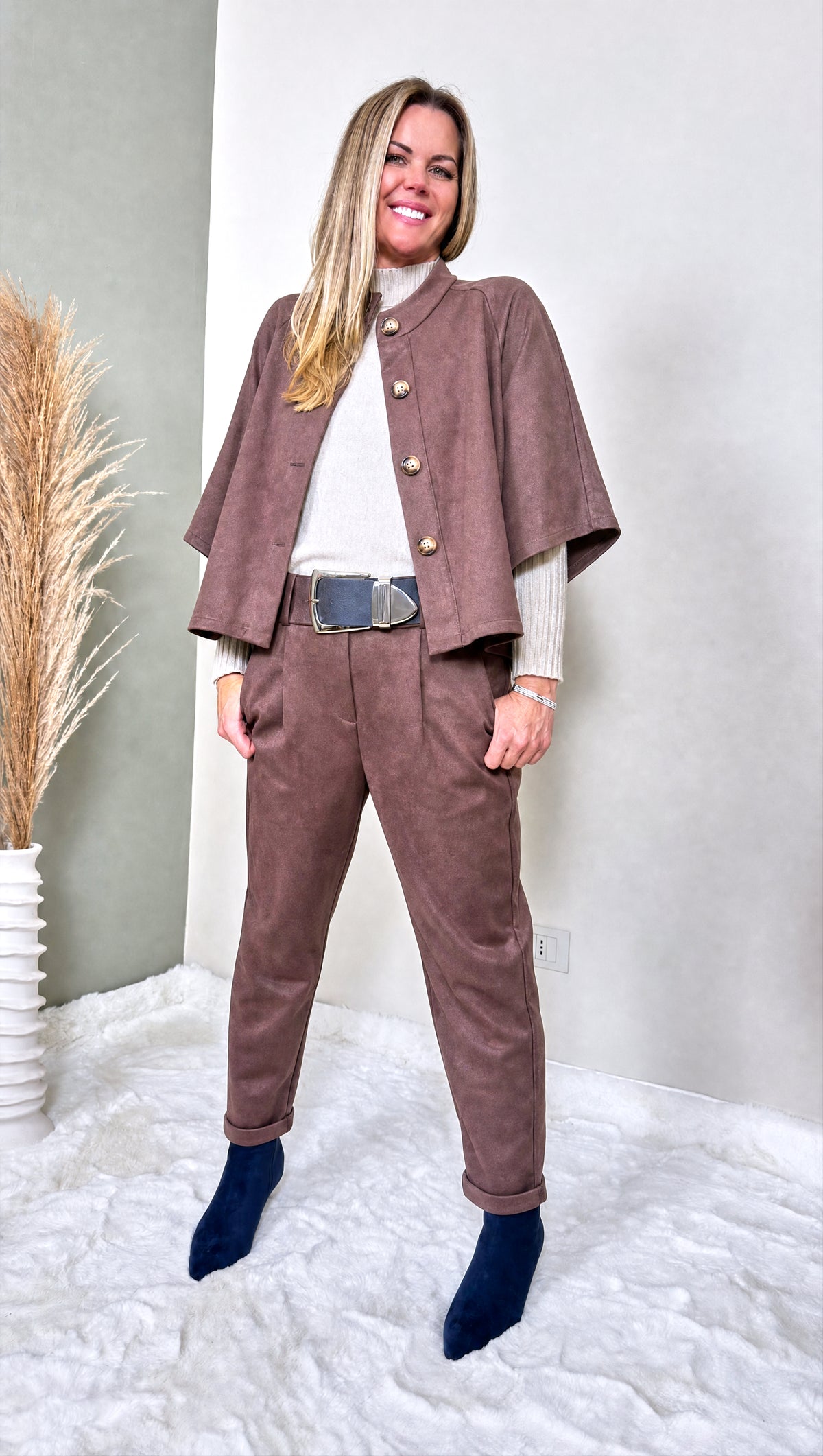 Kurze Jacke Cortina *Schoko*