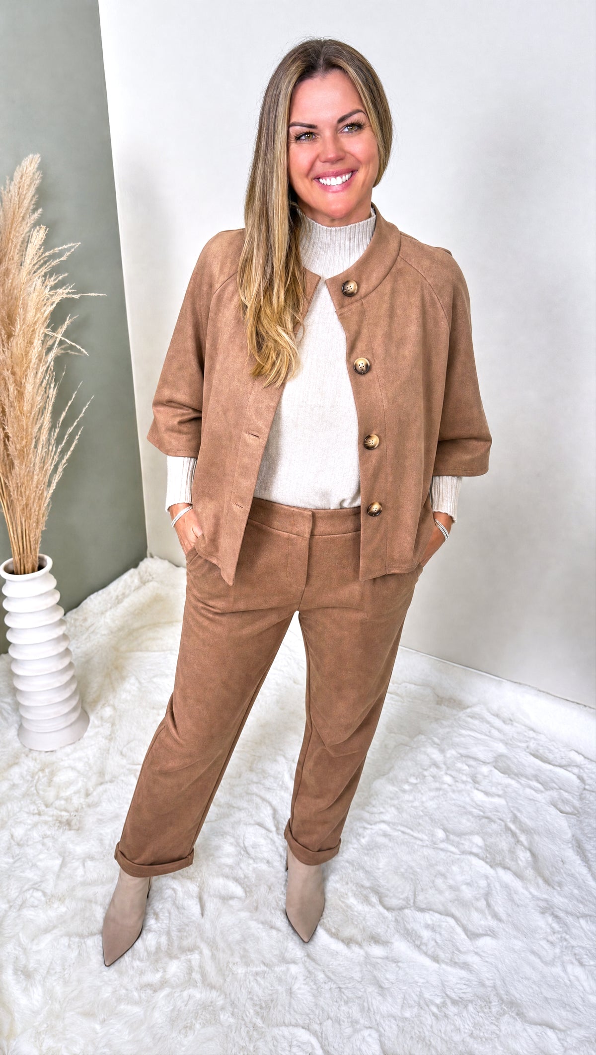 Kurze Jacke Cortina *Camel*