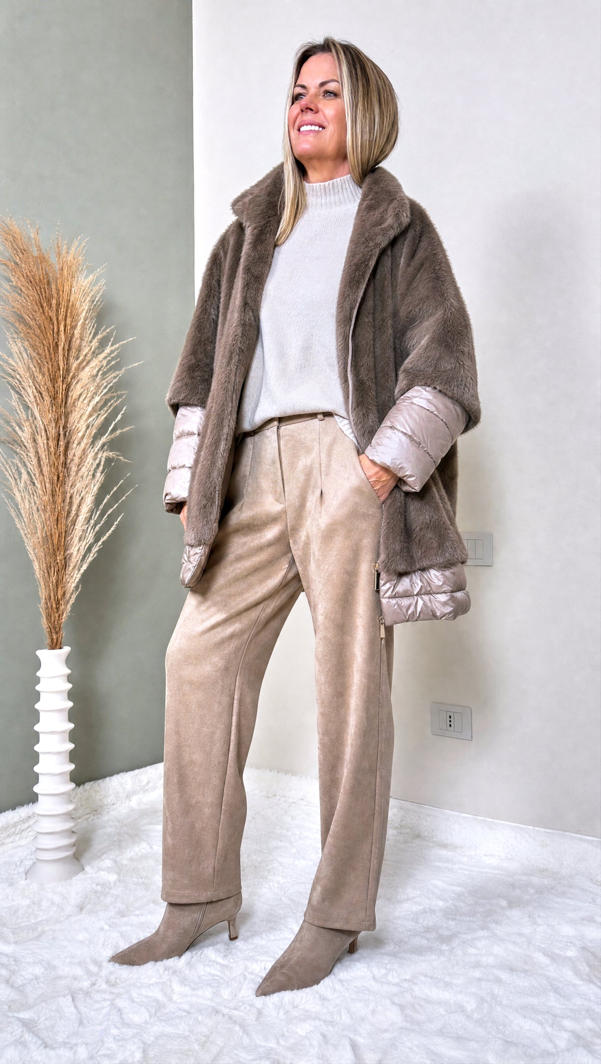Steppjacke Everyday is Autumn *Camel*
