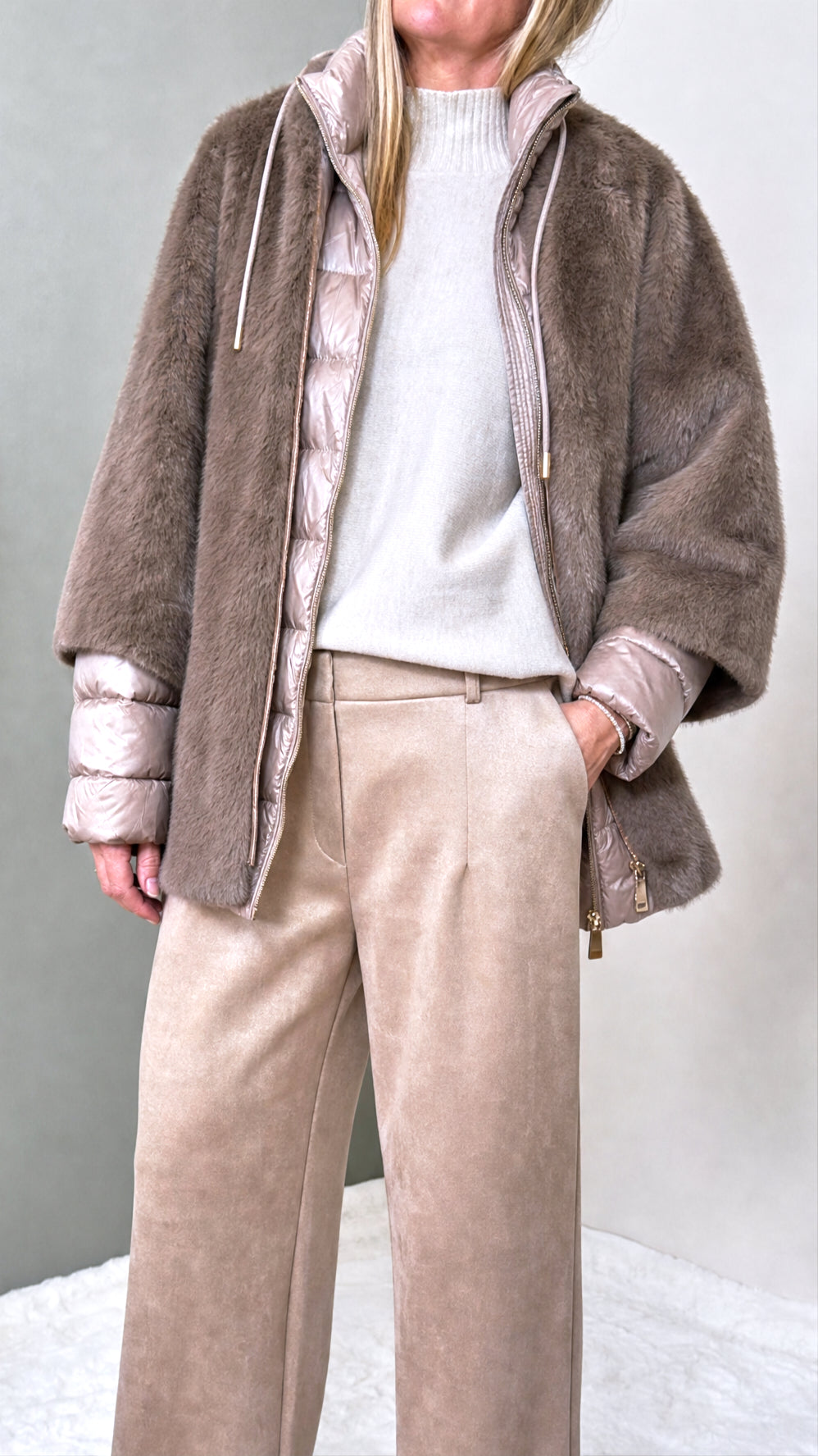 Steppjacke Everyday is Autumn *Camel*