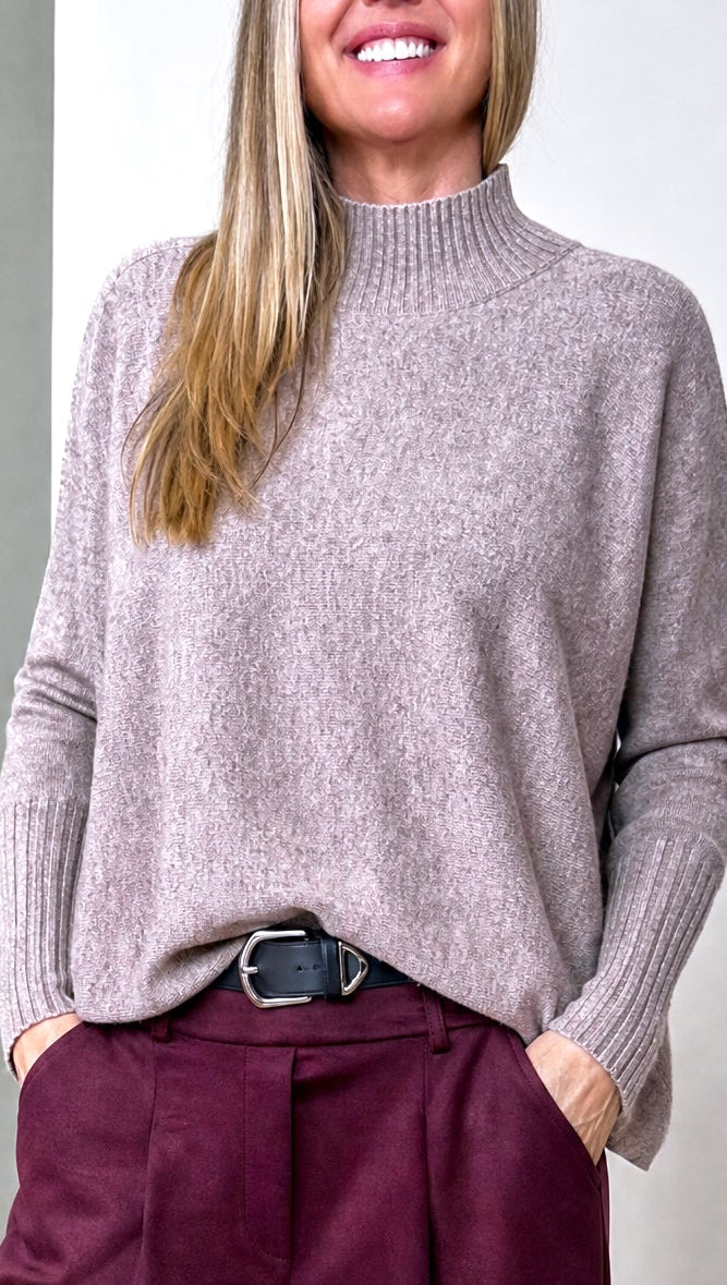 Strickpullover Mila *Taupe*