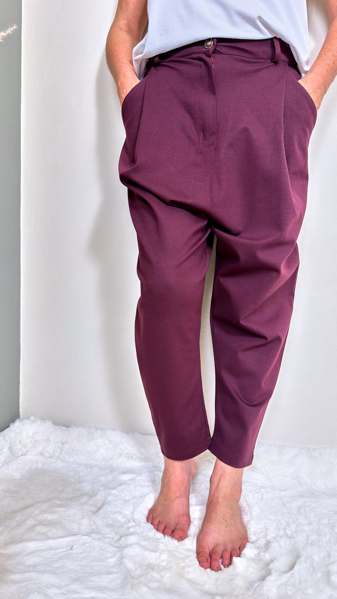 Hose Belmara *Bordeaux*