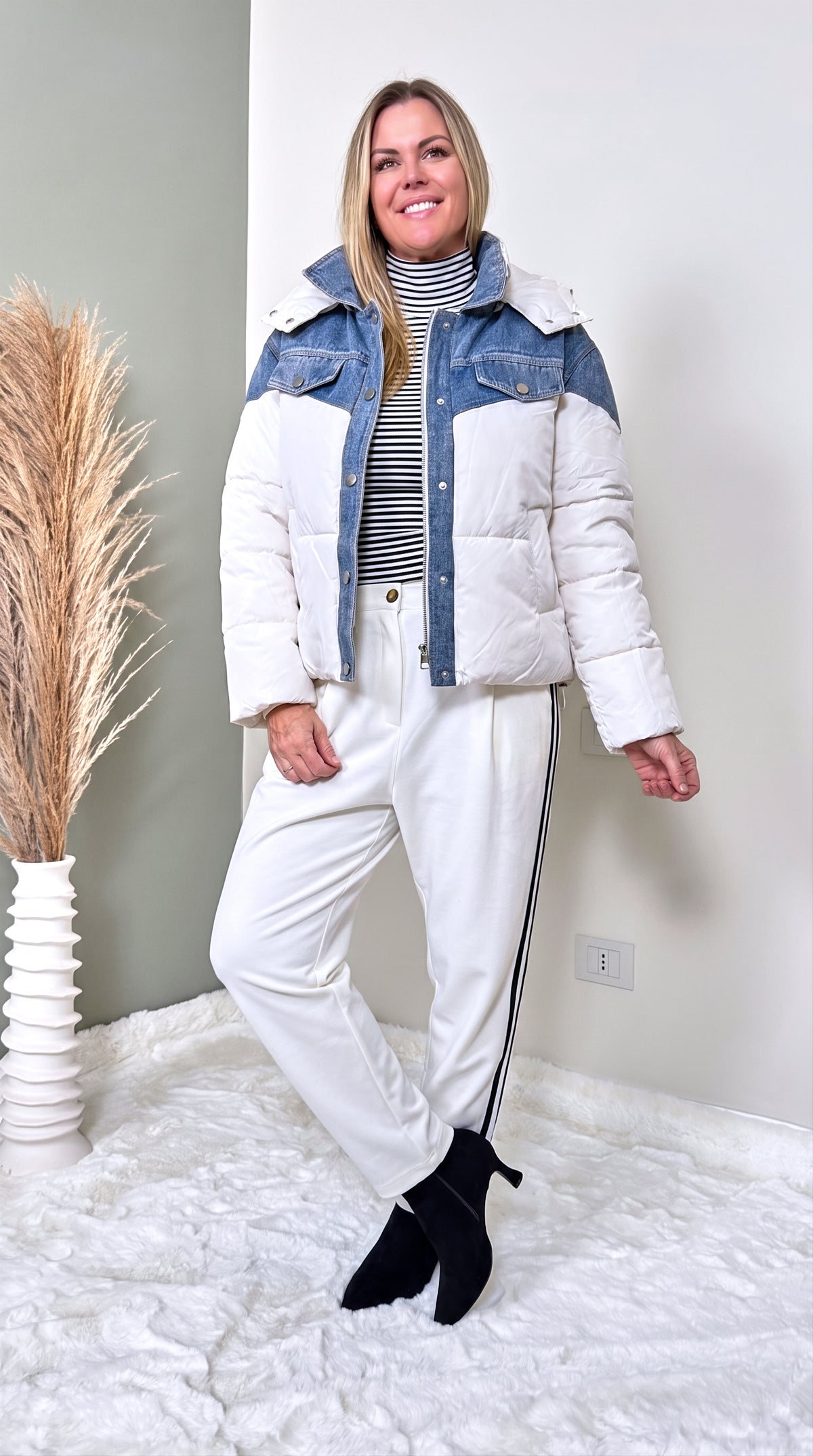 Steppjacke Verona Sky *Weiß*