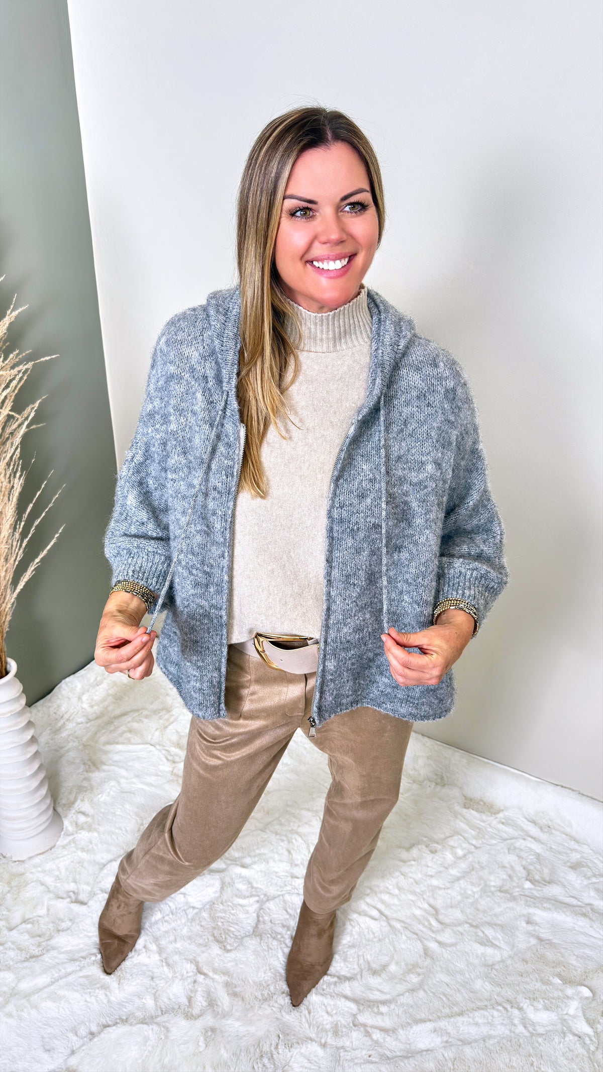 Strickjacke Foresta *Grau*
