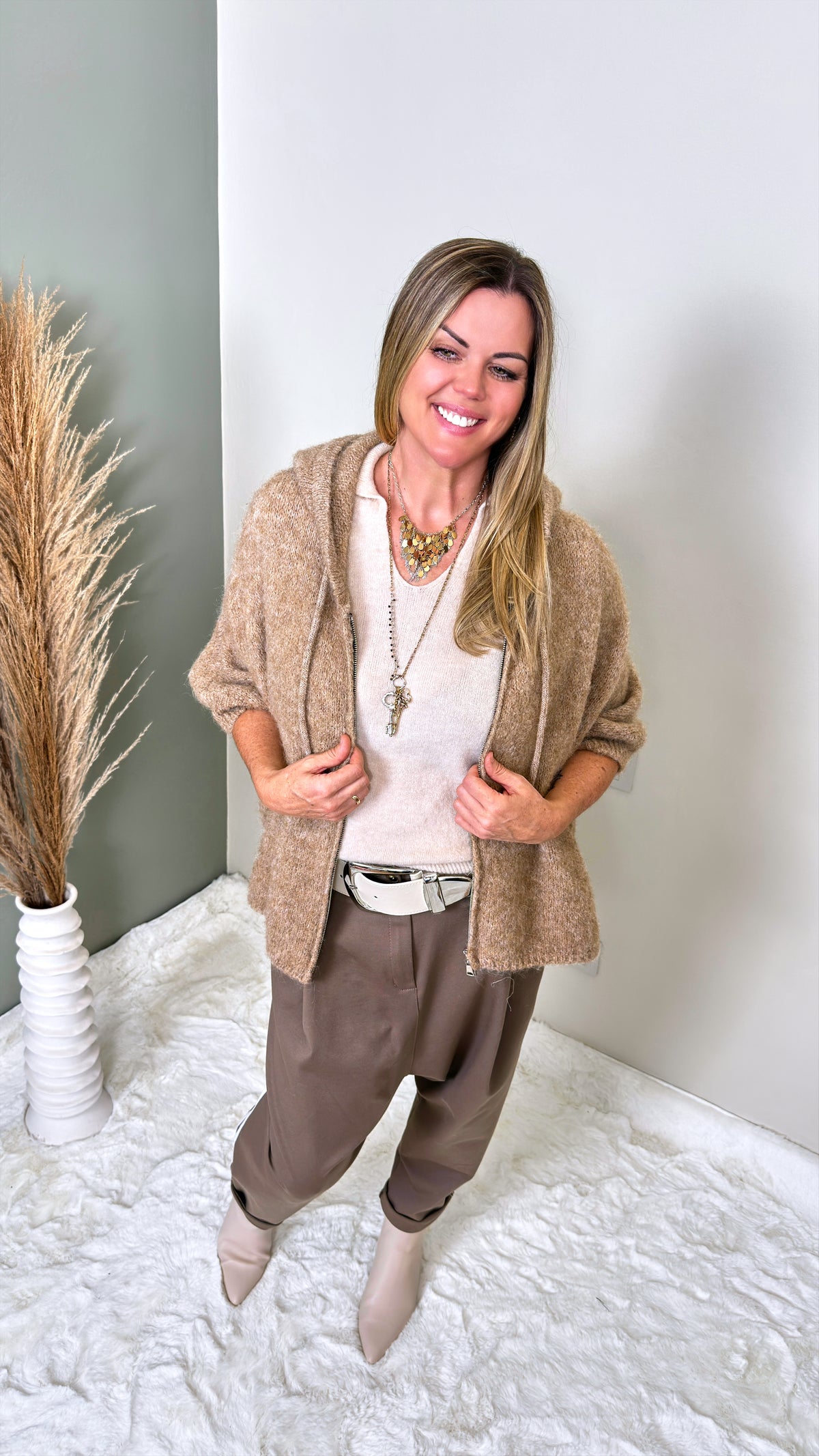 Strickjacke Foresta *Camel*