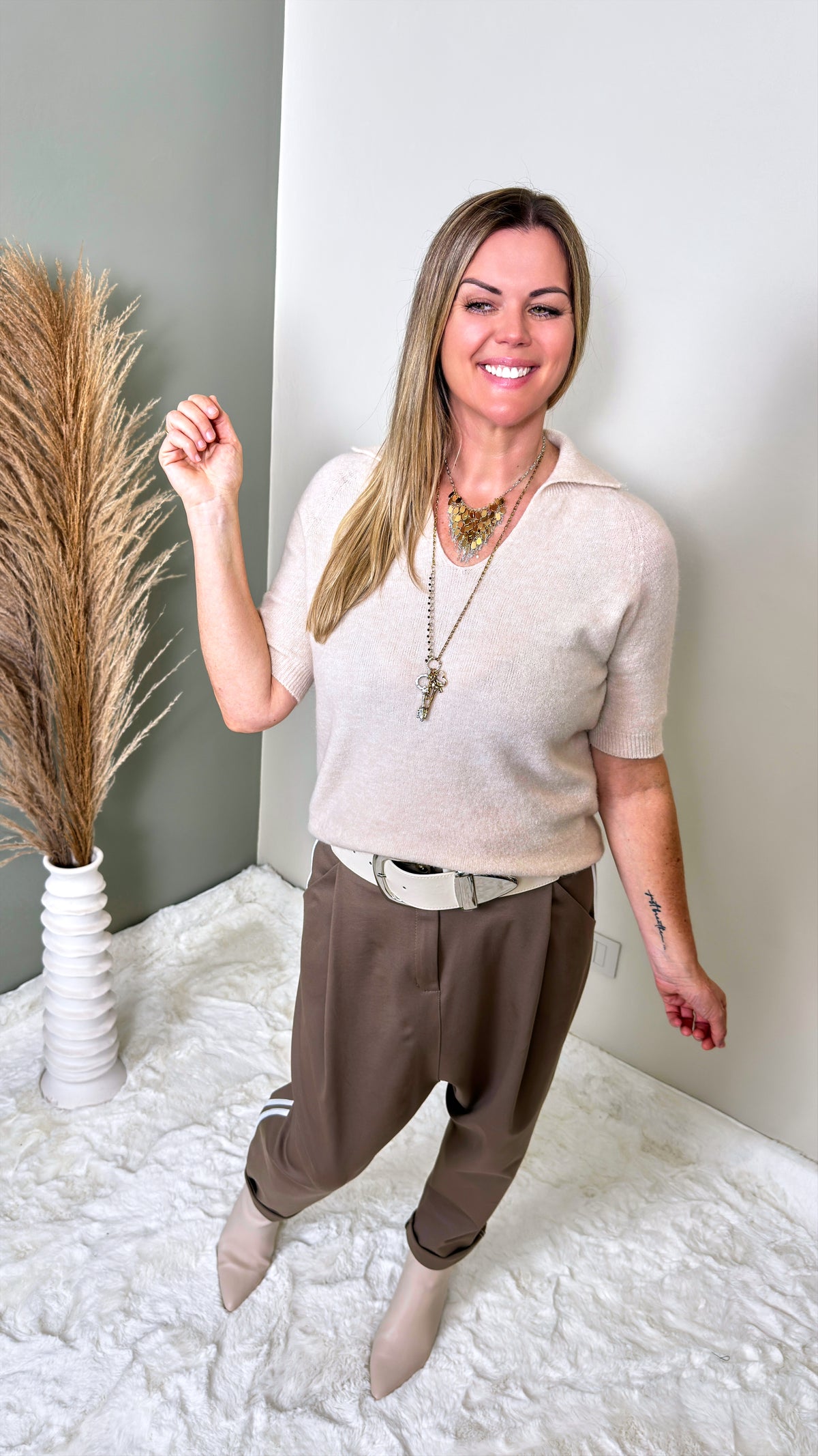 Strickshirt Novara *Creme*