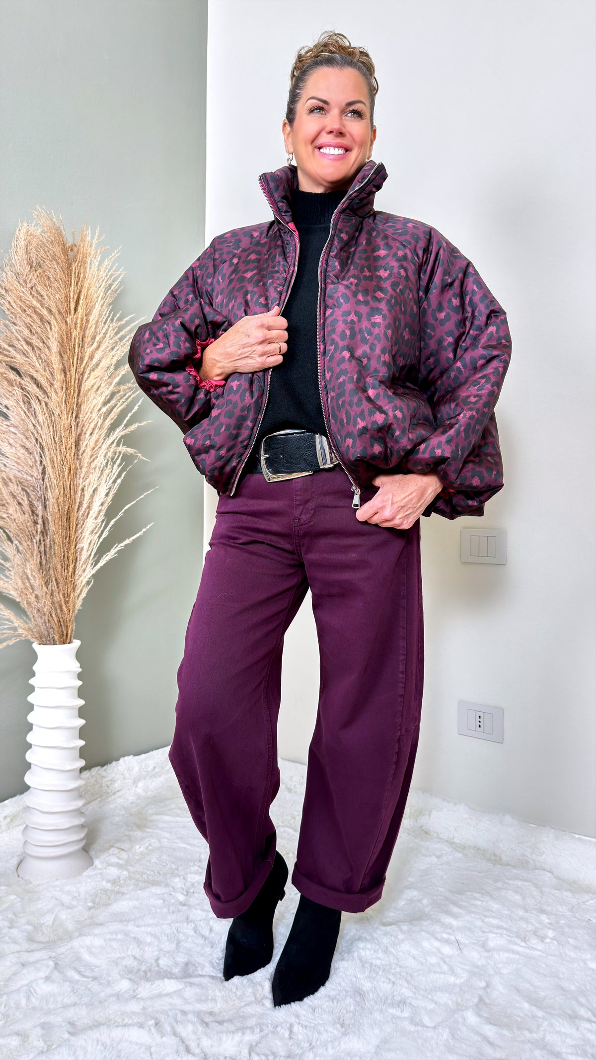 Jacke Wildfire *Bordeaux* (Lieferbar ab 24.09)