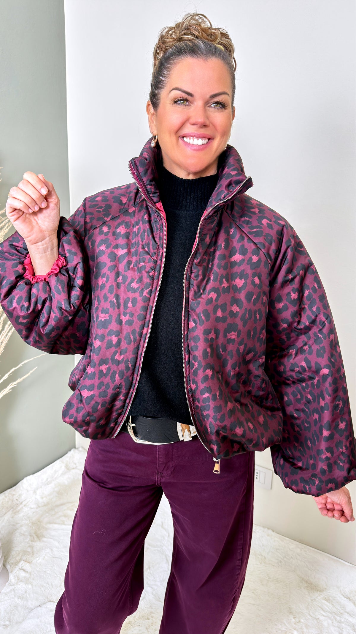 Jacke Wildfire *Bordeaux* (Lieferbar ab 24.09)