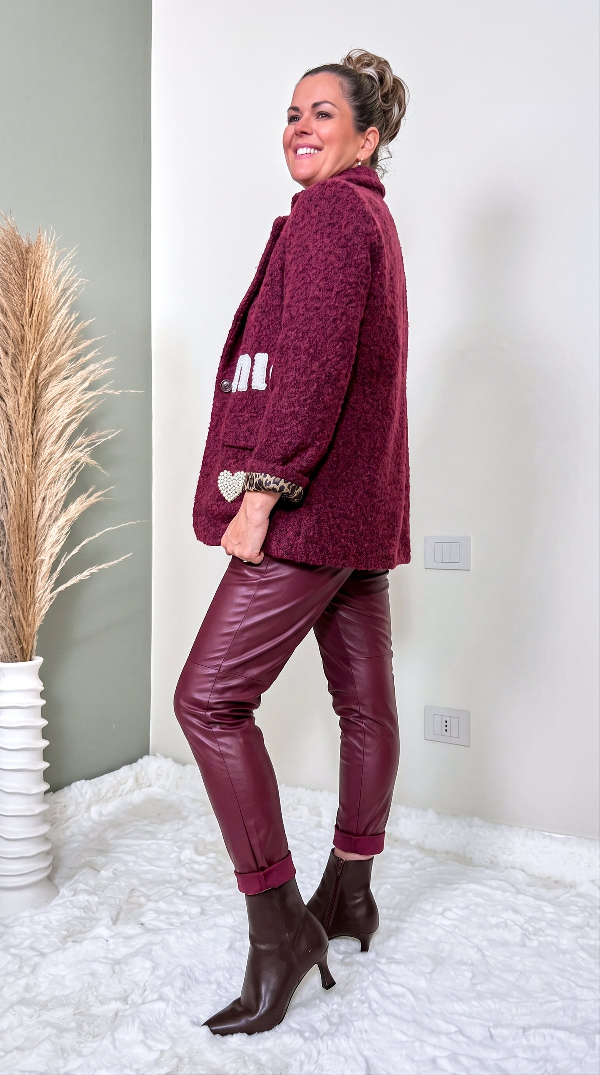 Blazer Mio Amore *Bordeaux*