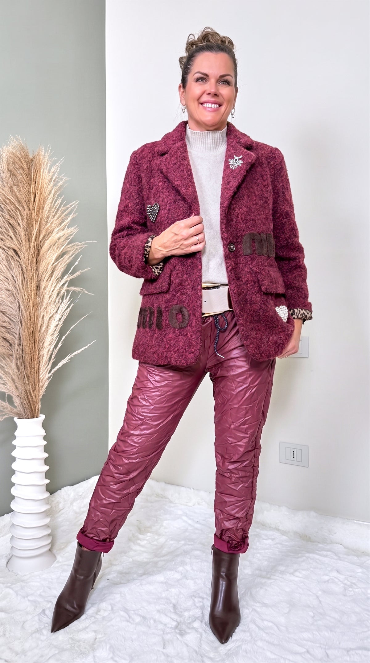 Blazer Mio Amore *Bordeaux*