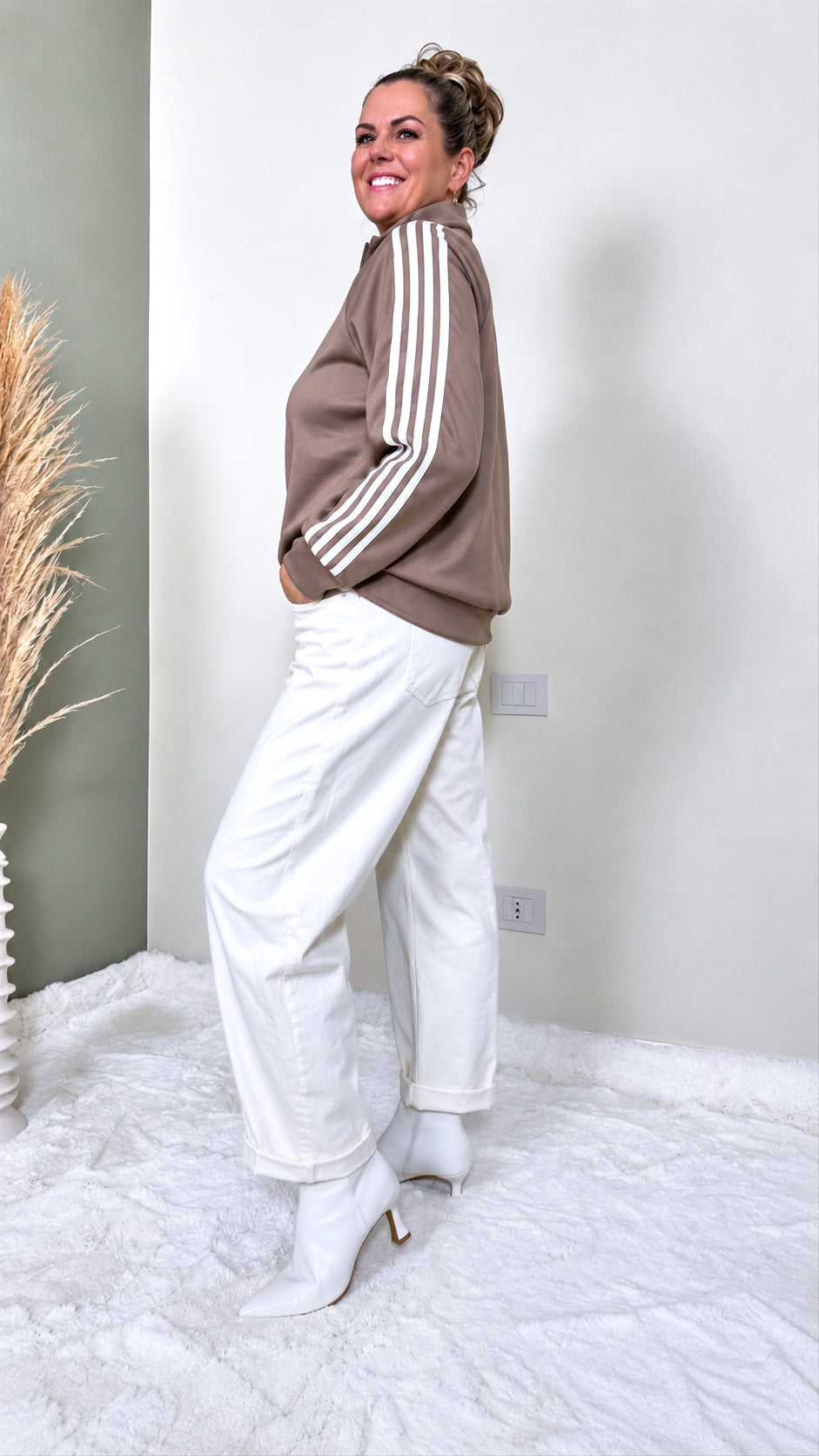 Sweatshirt Kaira Vale *Taupe*
