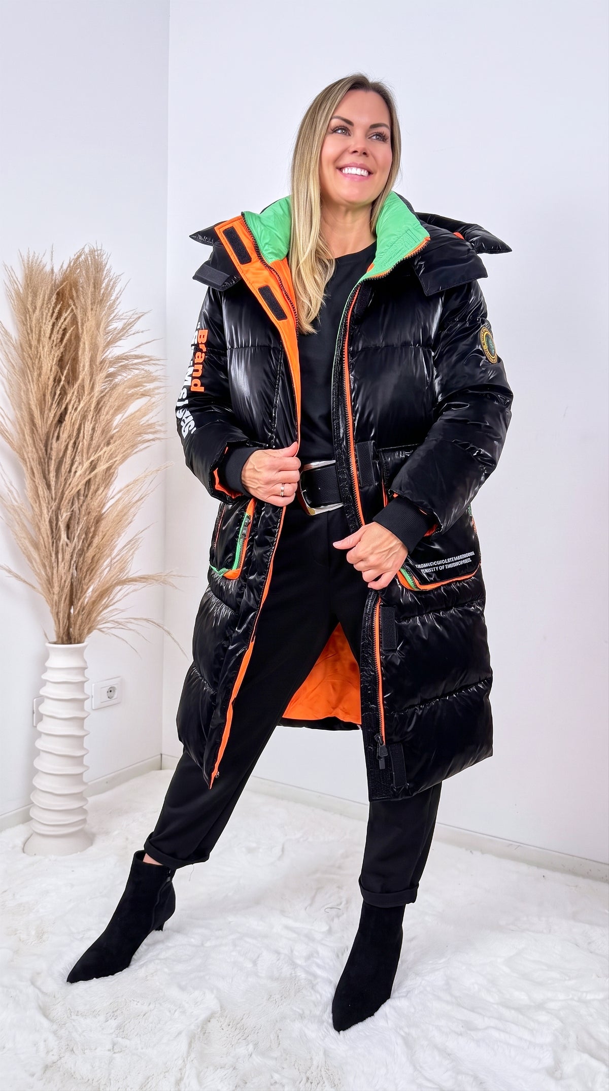 Steppmantel Aspen *Schwarz*
