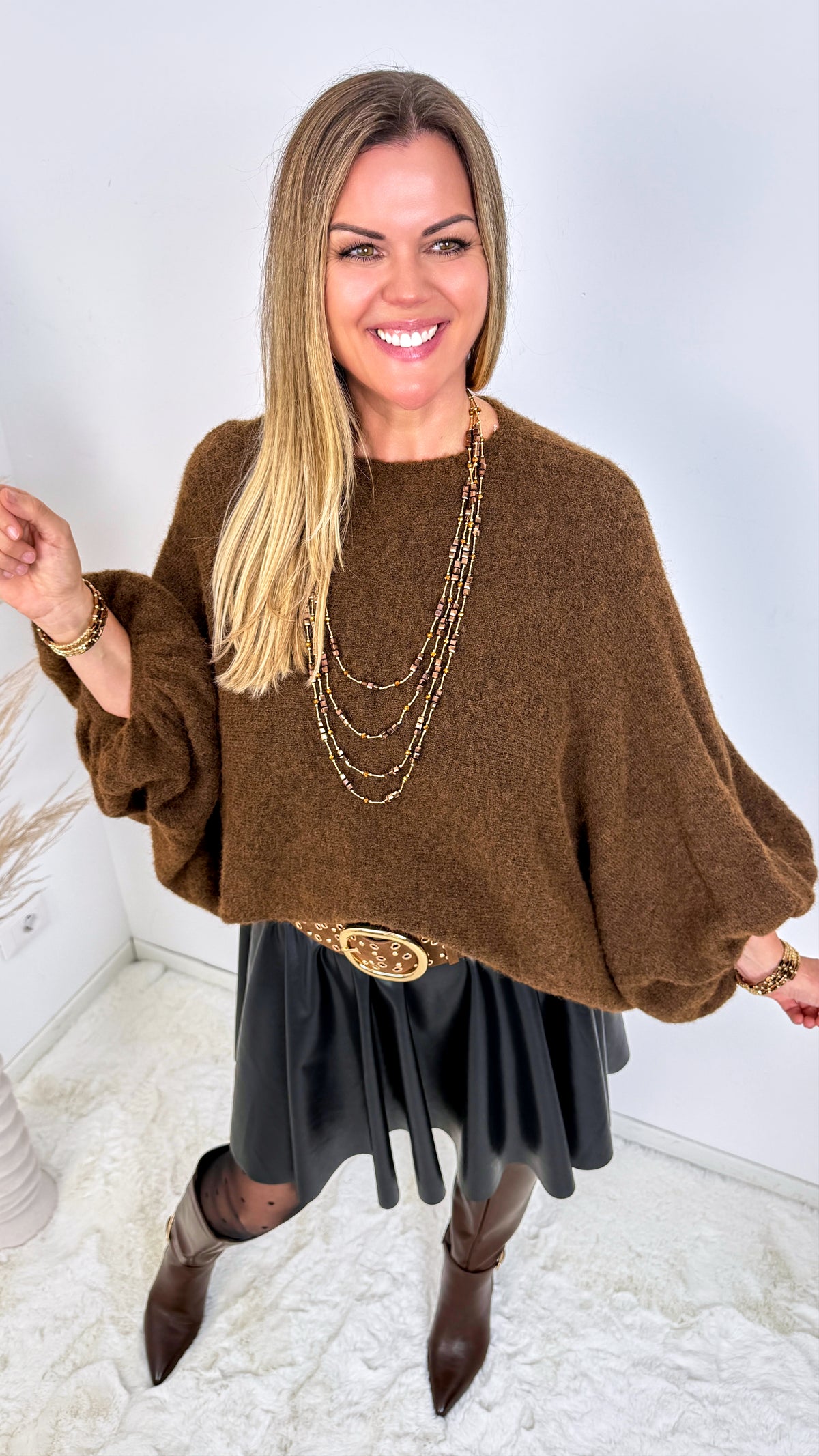 Strickpullover Belize *Schoko*