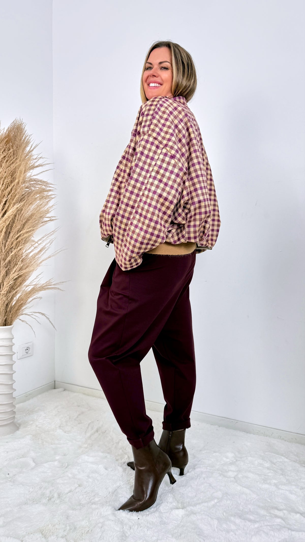Blusen-Jacke Rustica *Bordeaux*