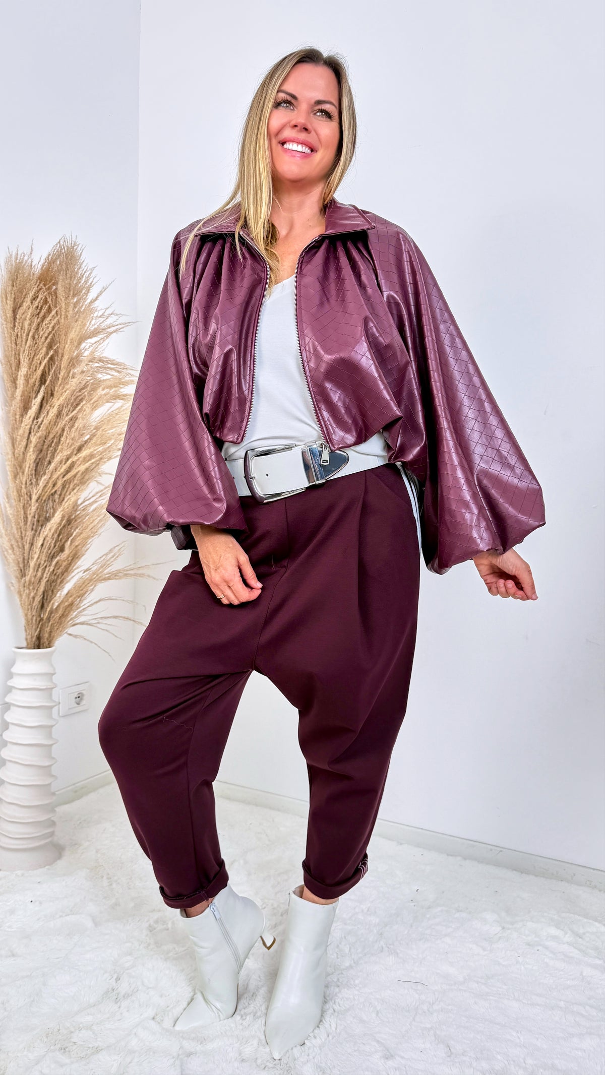 Jacke Estelle Noor *Bordeaux*