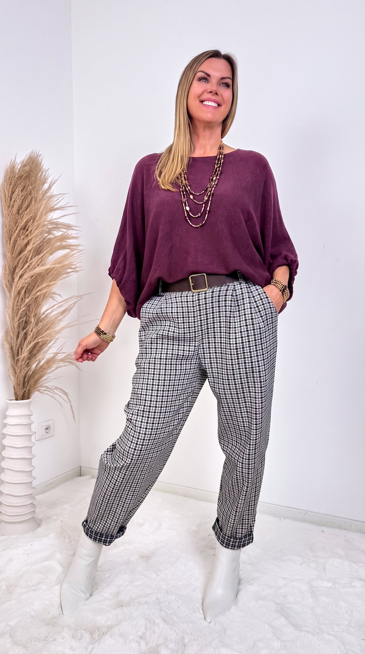 Pullover Vantara *Beere*