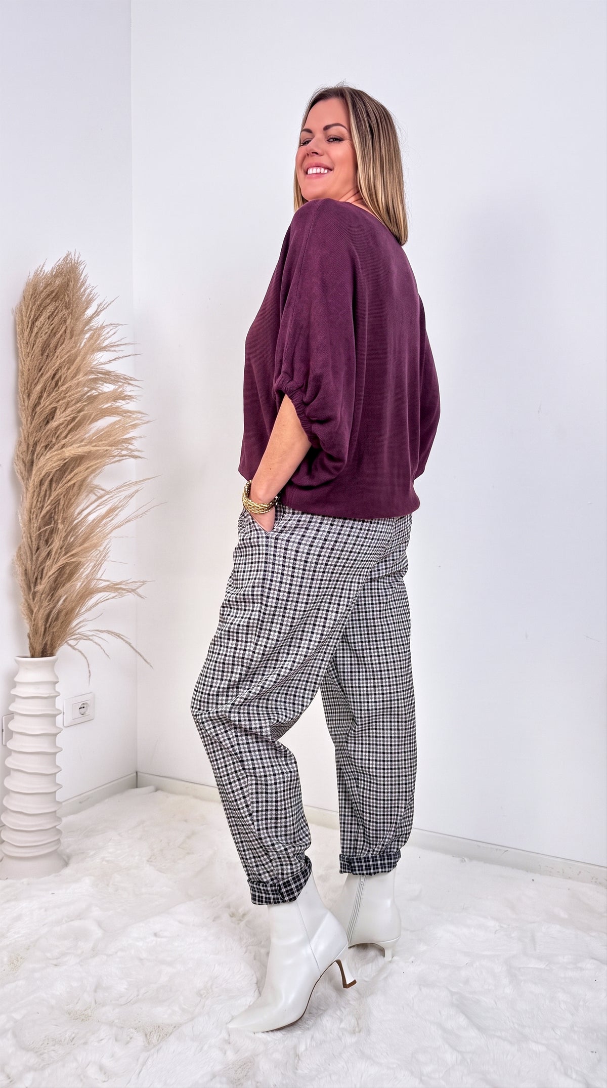 Pullover Vantara *Beere*