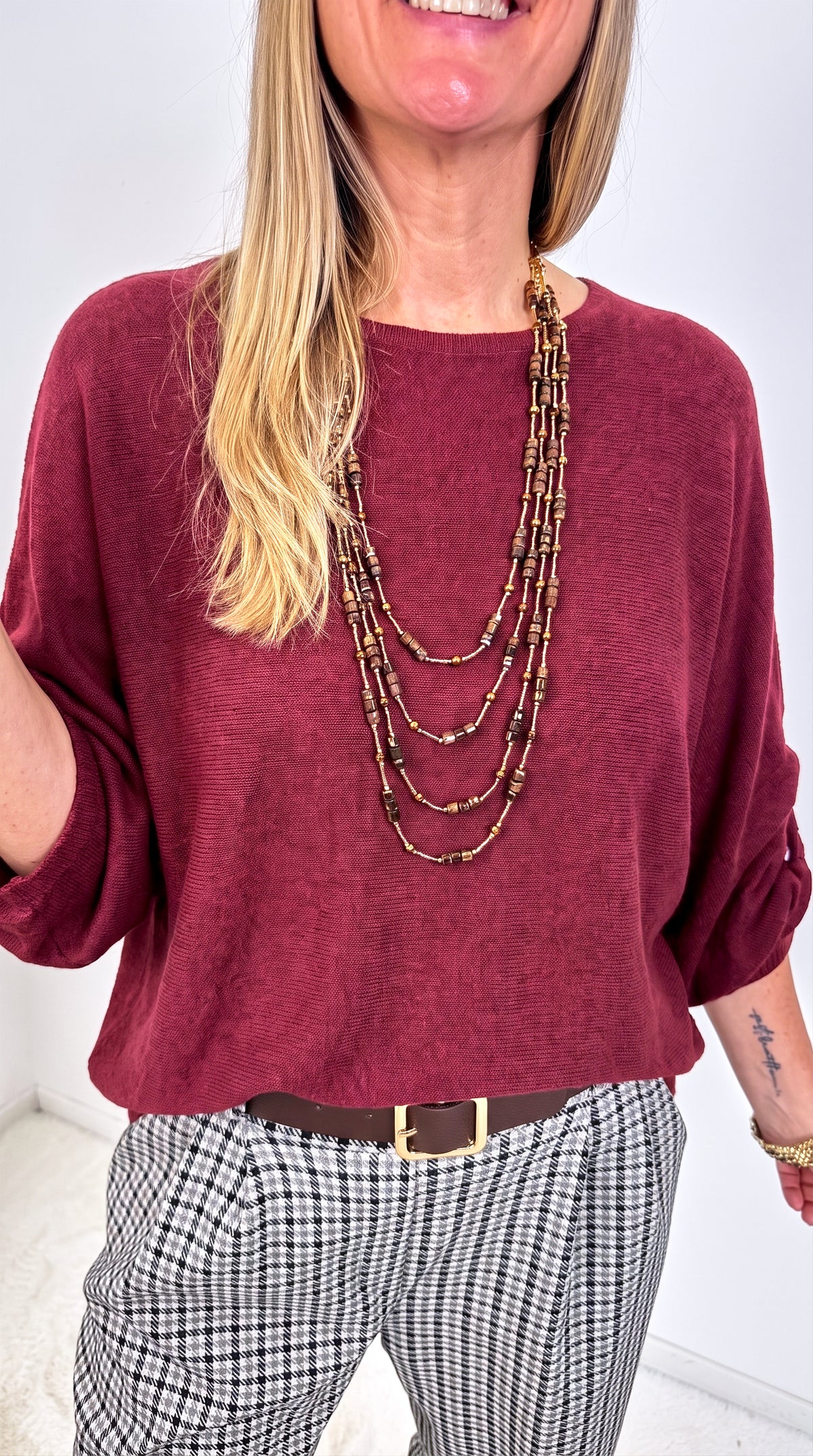 Pullover Vantara *Bordeaux*