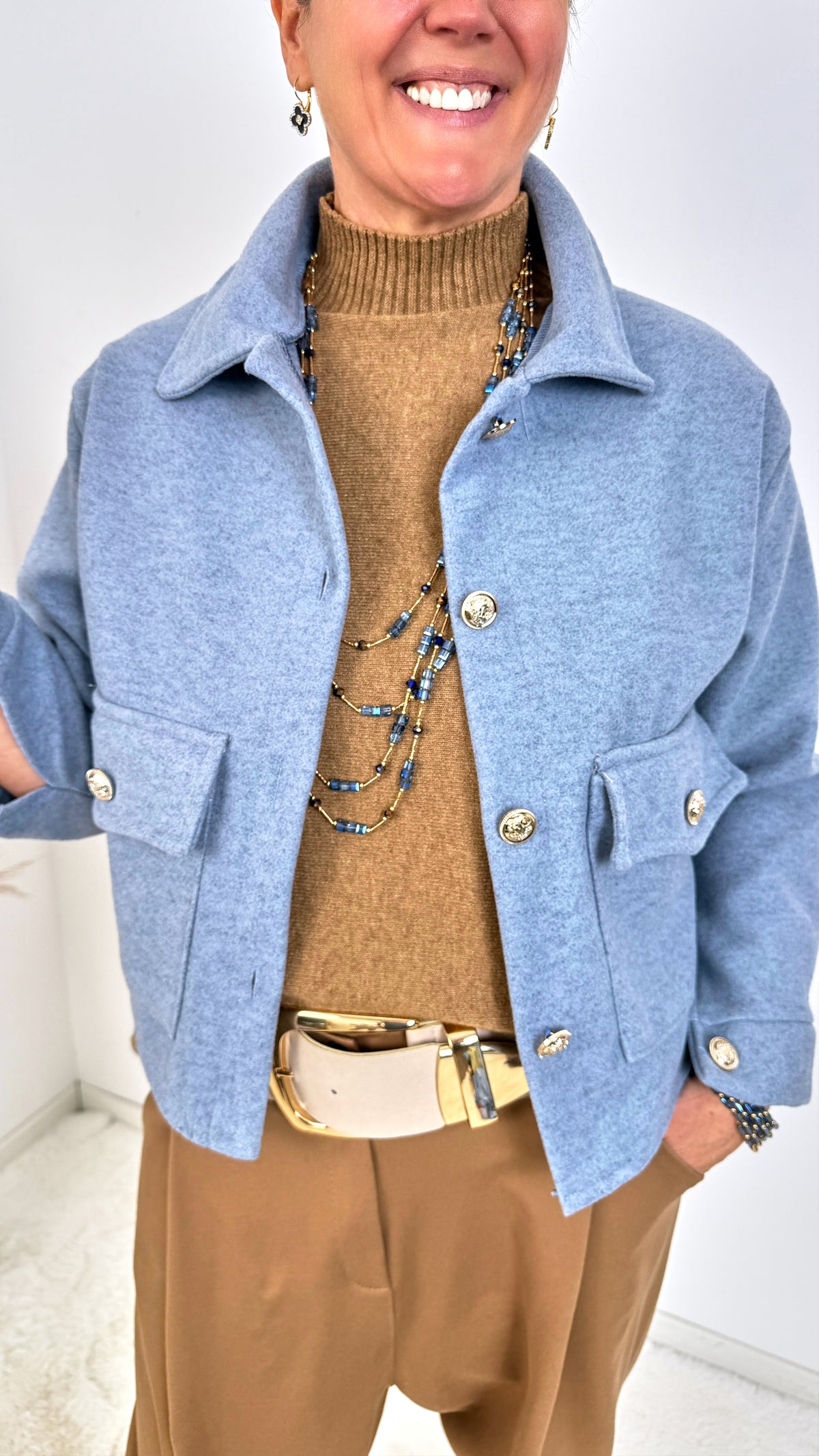Jacke Foxwood *BlauGrau*