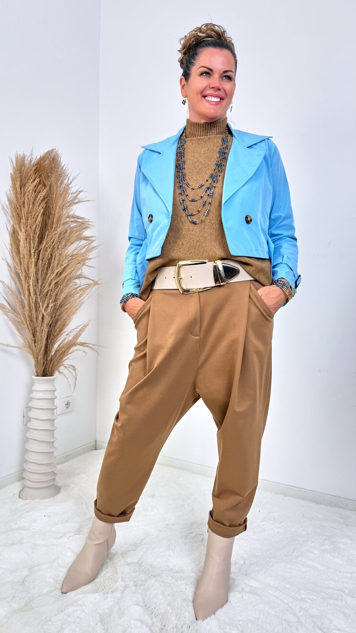 Kurzer Trenchcoat Belmiro
