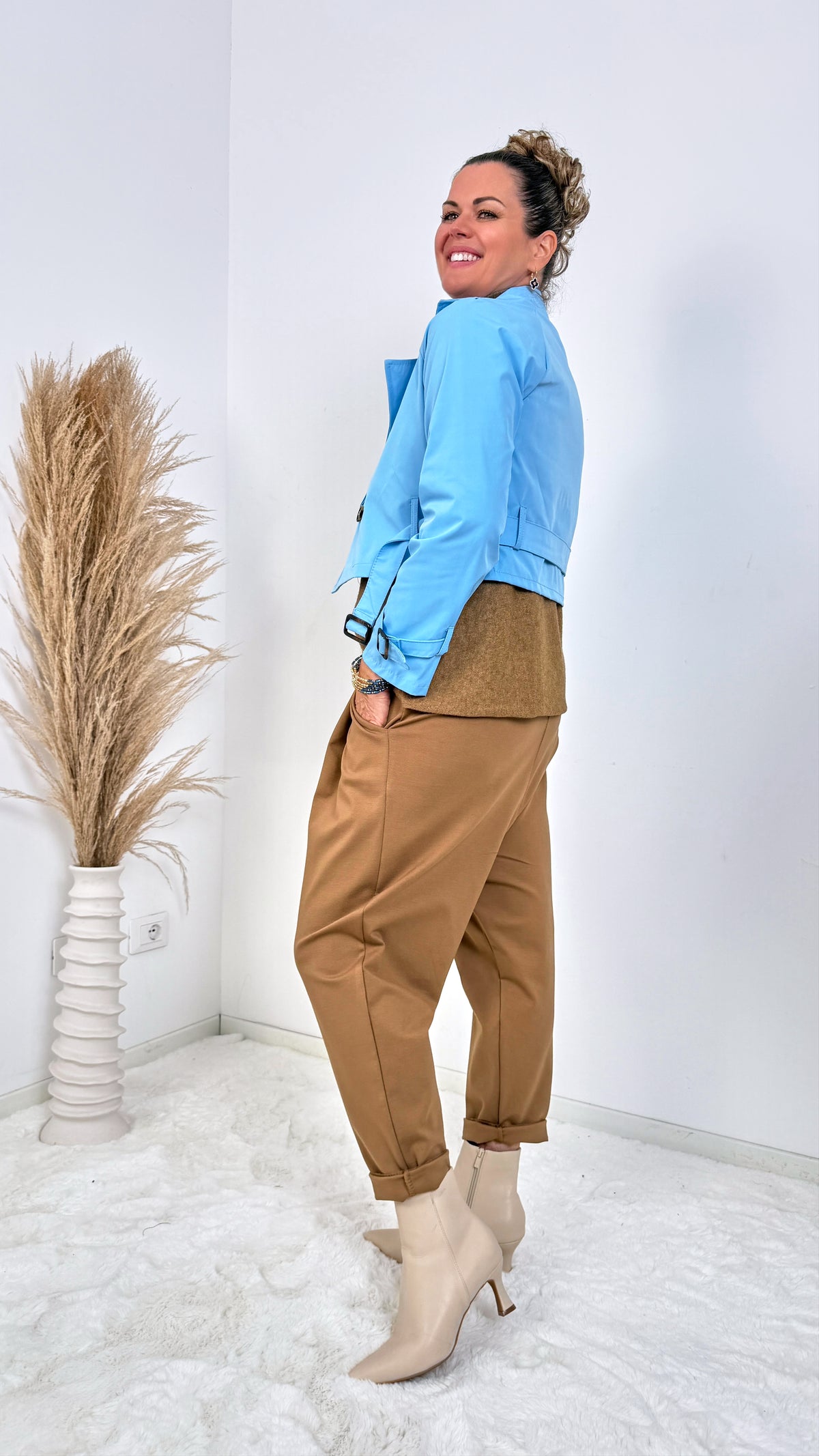 Kurzer Trenchcoat Belmiro