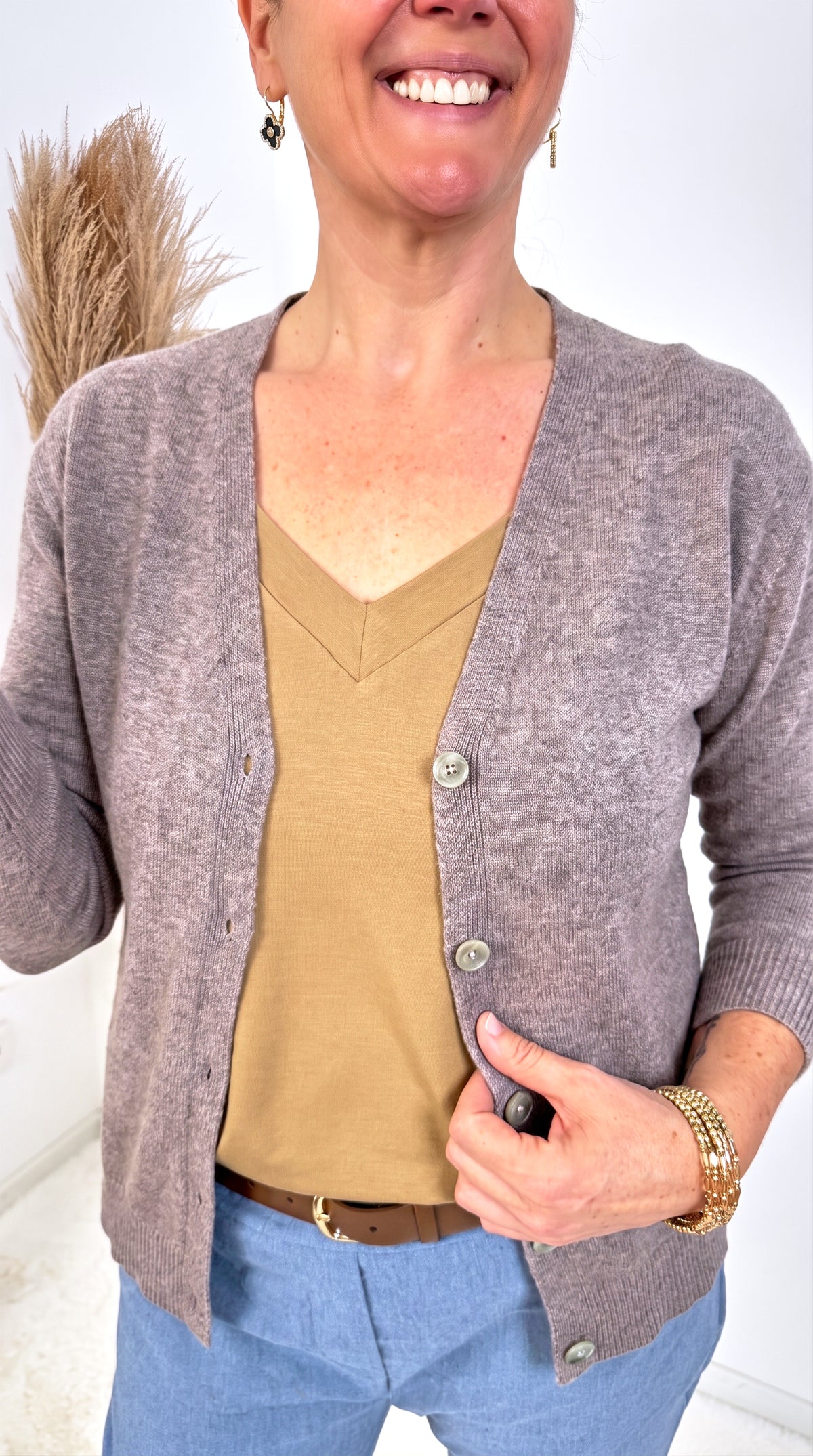 Strickjacke Vivenne *Taupe*