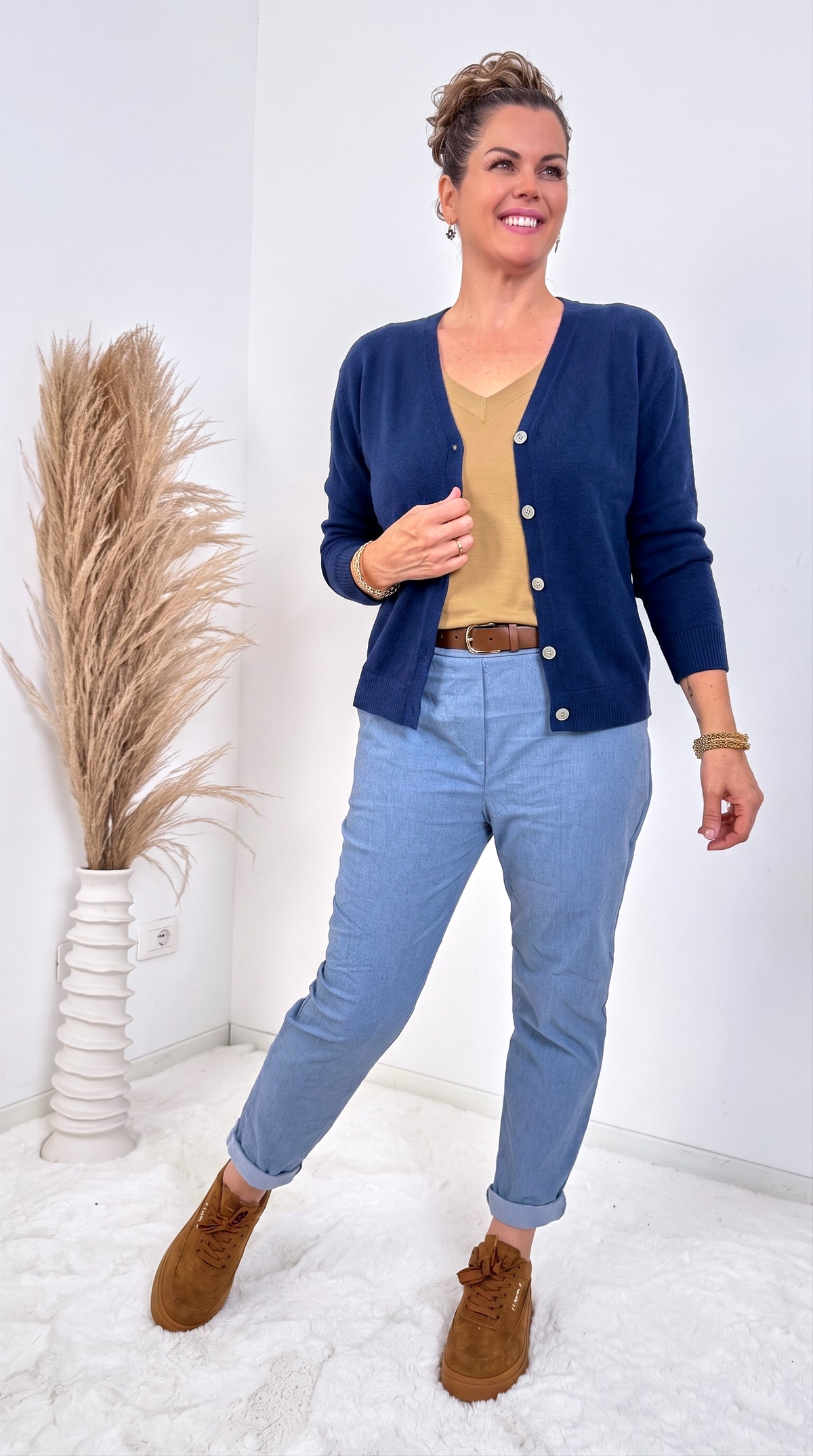 Strickjacke Vivenne *Dunkelblau*