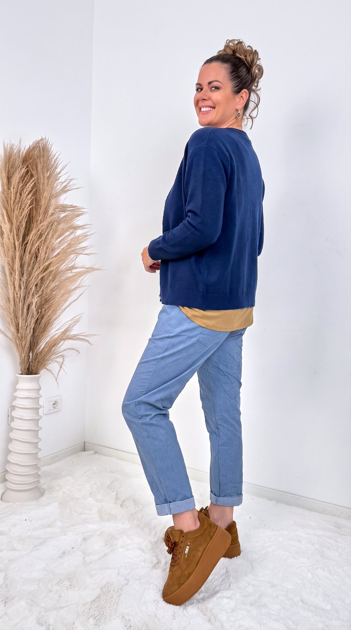Strickjacke Vivenne *Dunkelblau*