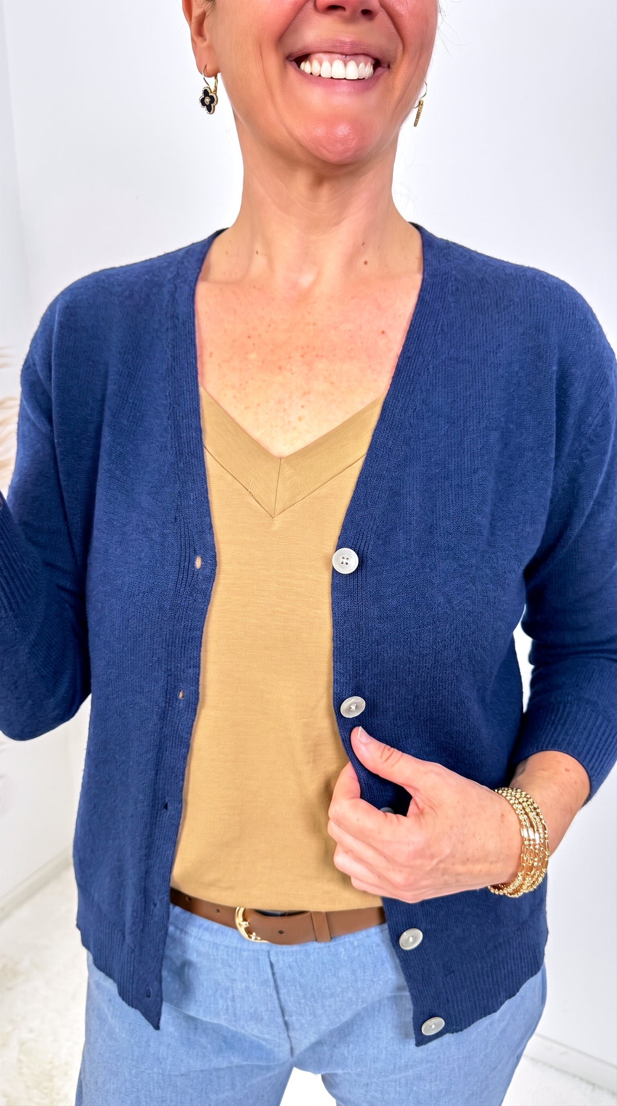 Strickjacke Vivenne *Dunkelblau*