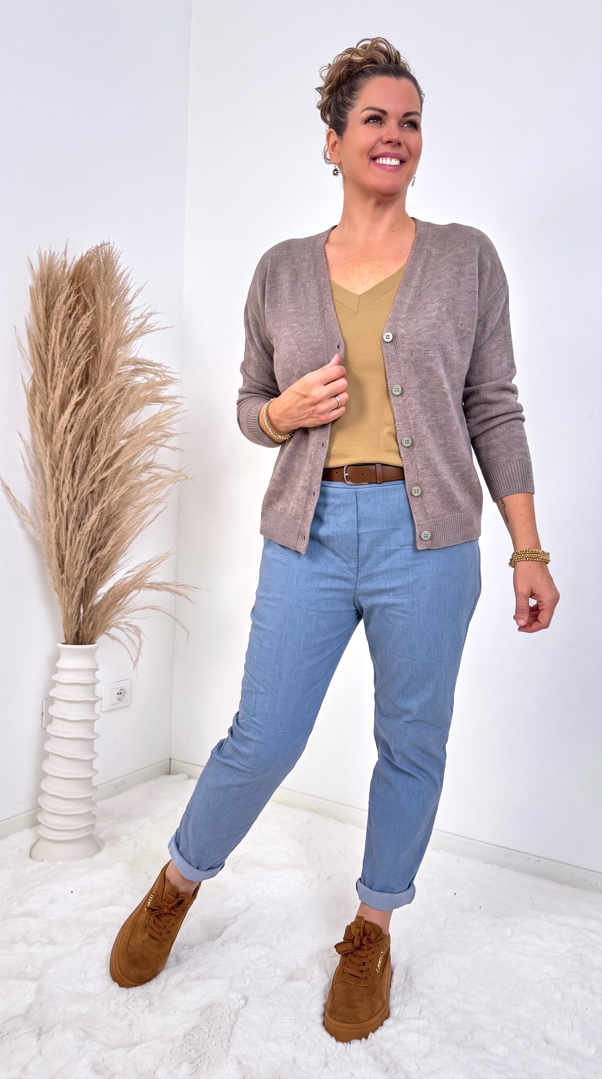Strickjacke Vivenne *Taupe*