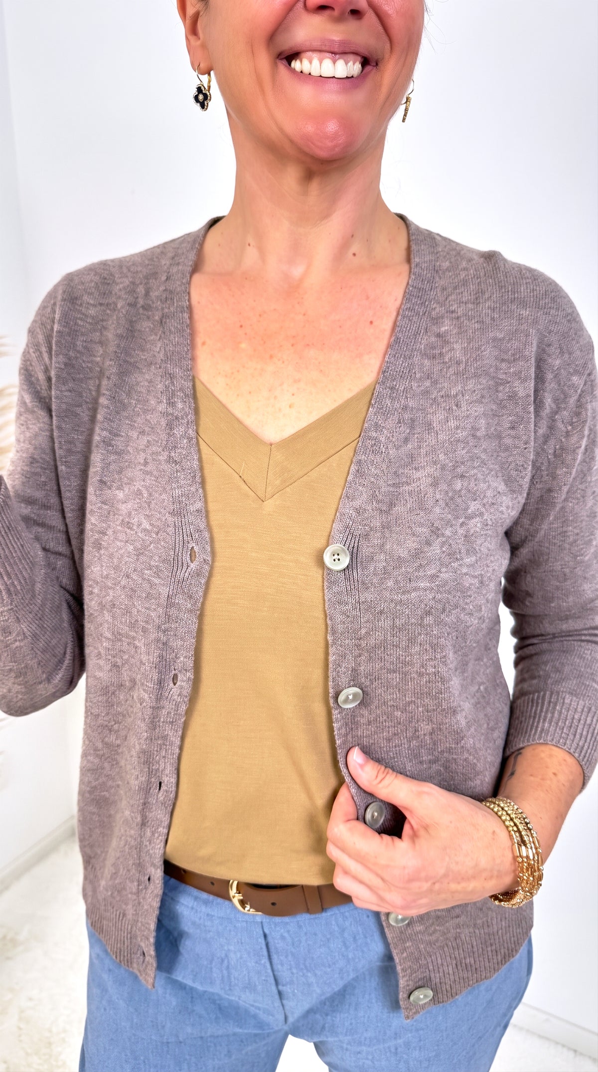 Strickjacke Vivenne *Taupe*