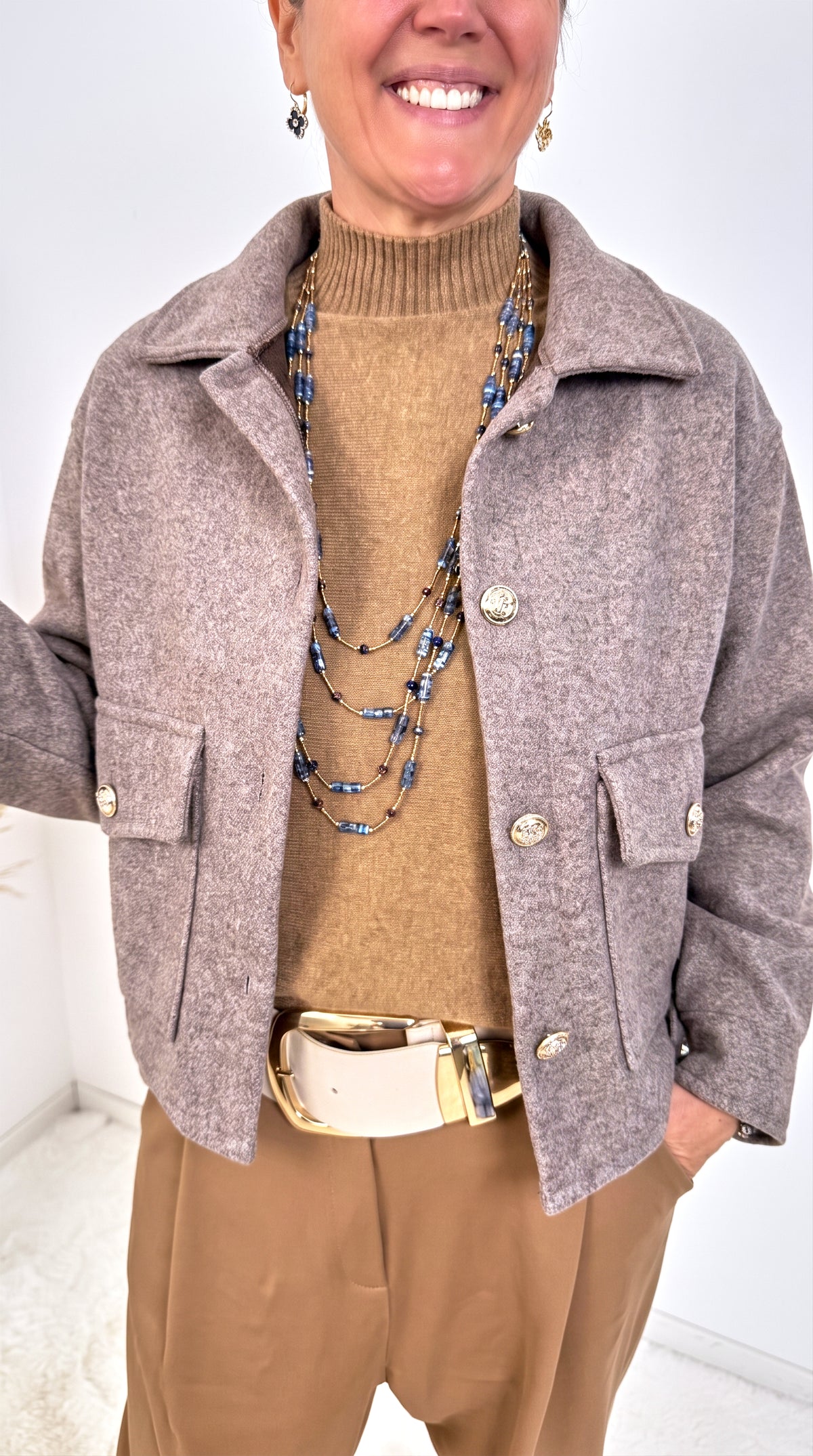 Jacke Foxwood *Taupe*