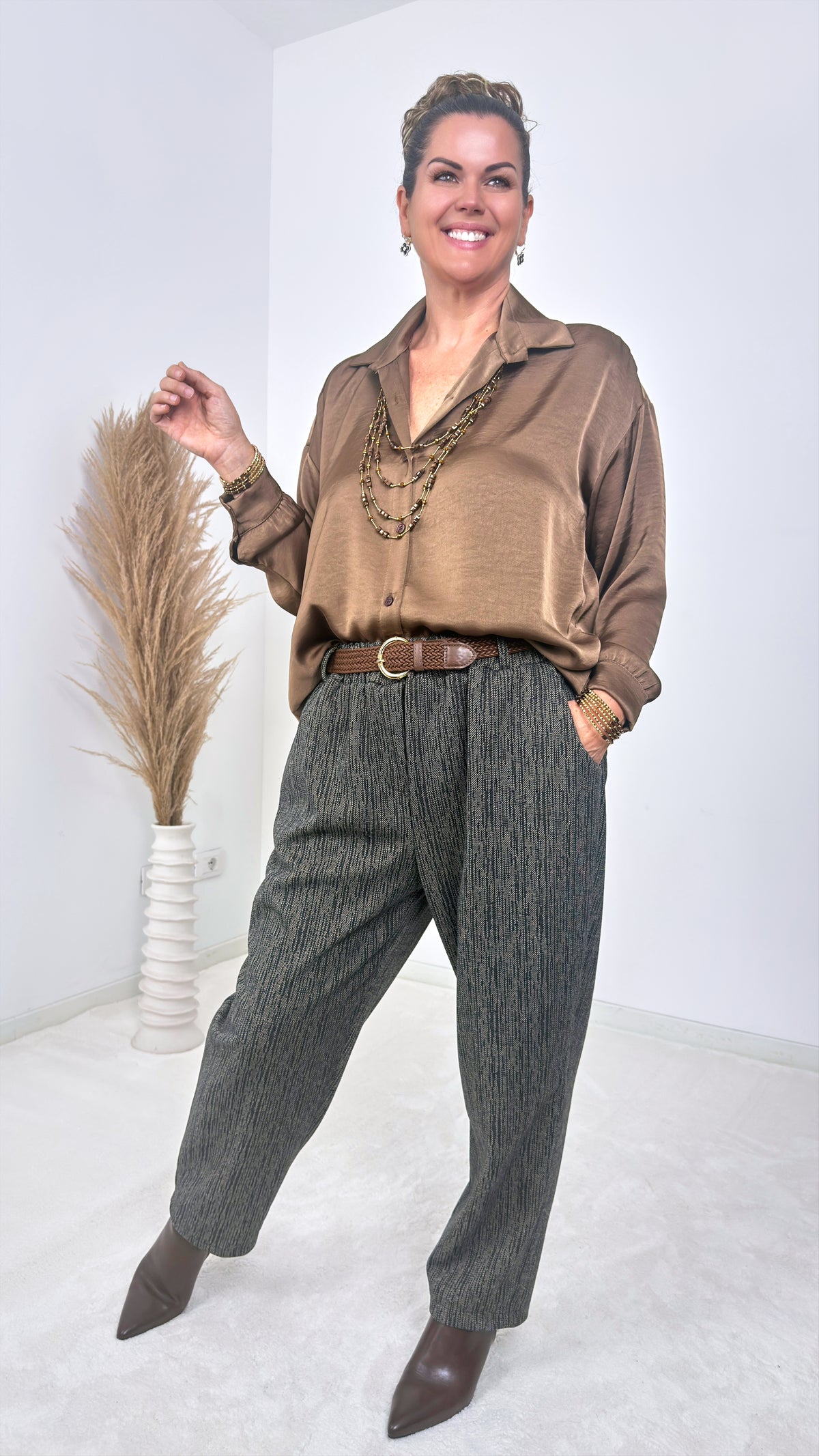 Bluse Sandalwood *Schoko*