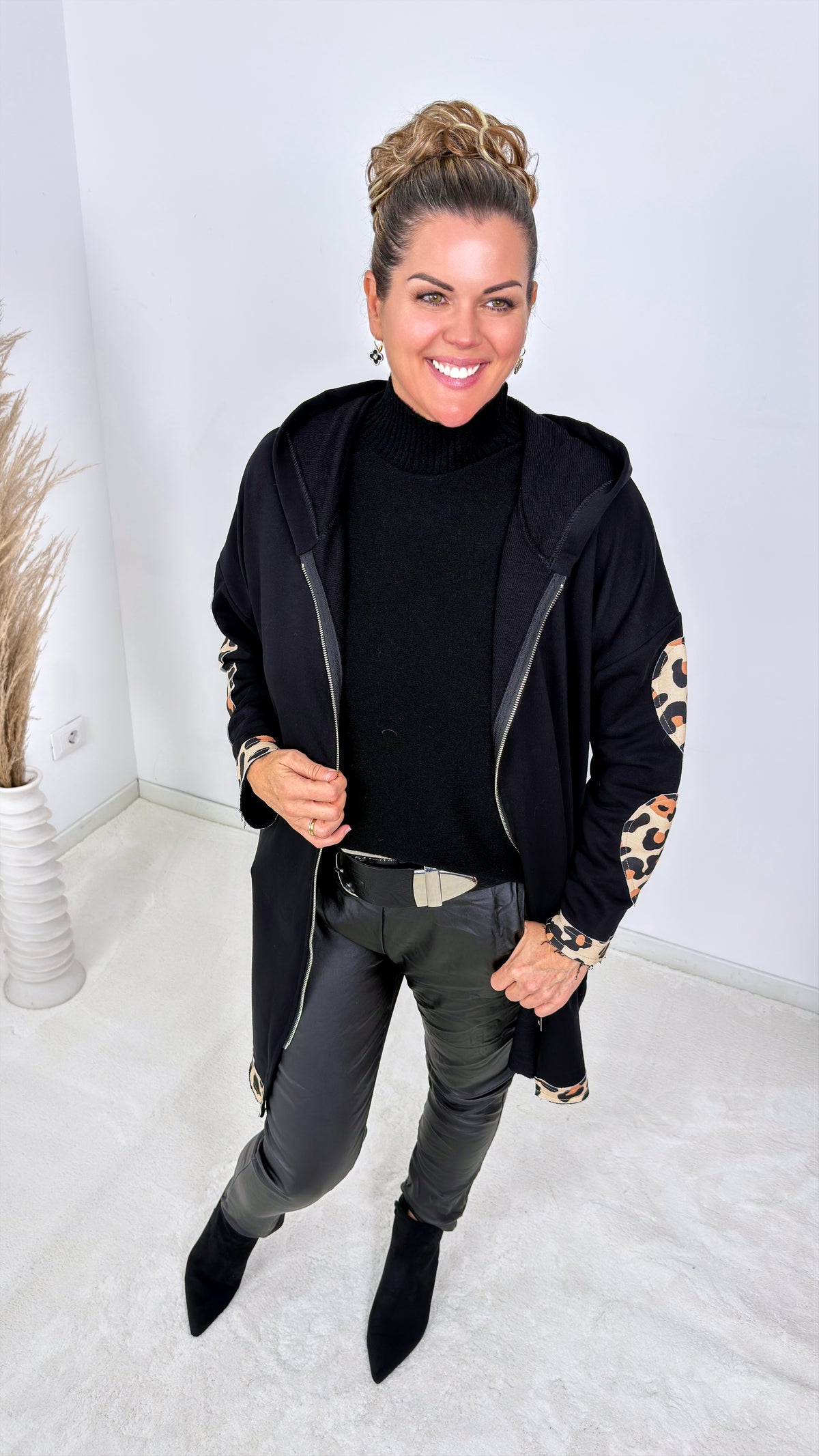 Sweatjacke Nalani *Schwarz*