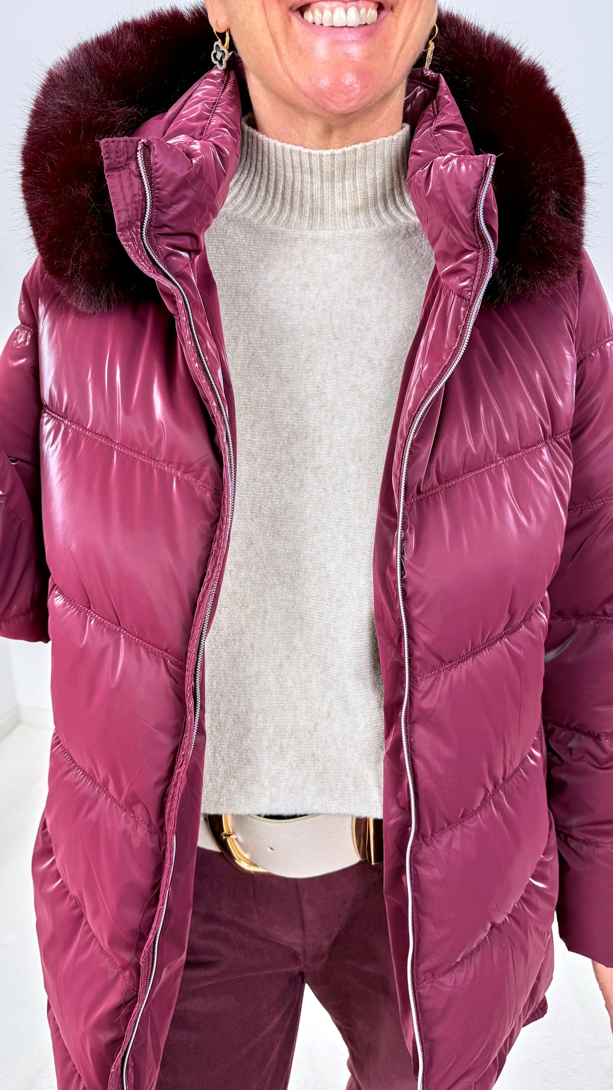 Steppjacke Masterpiece *Bordeaux* - Power of Princess