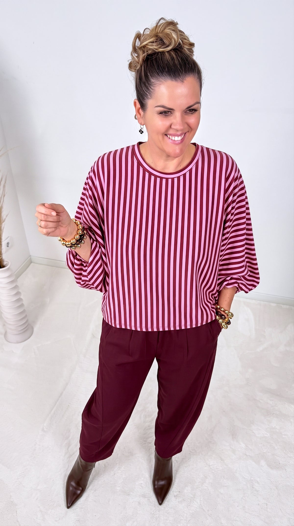 Sweatshirt Nimbra *Bordeaux*