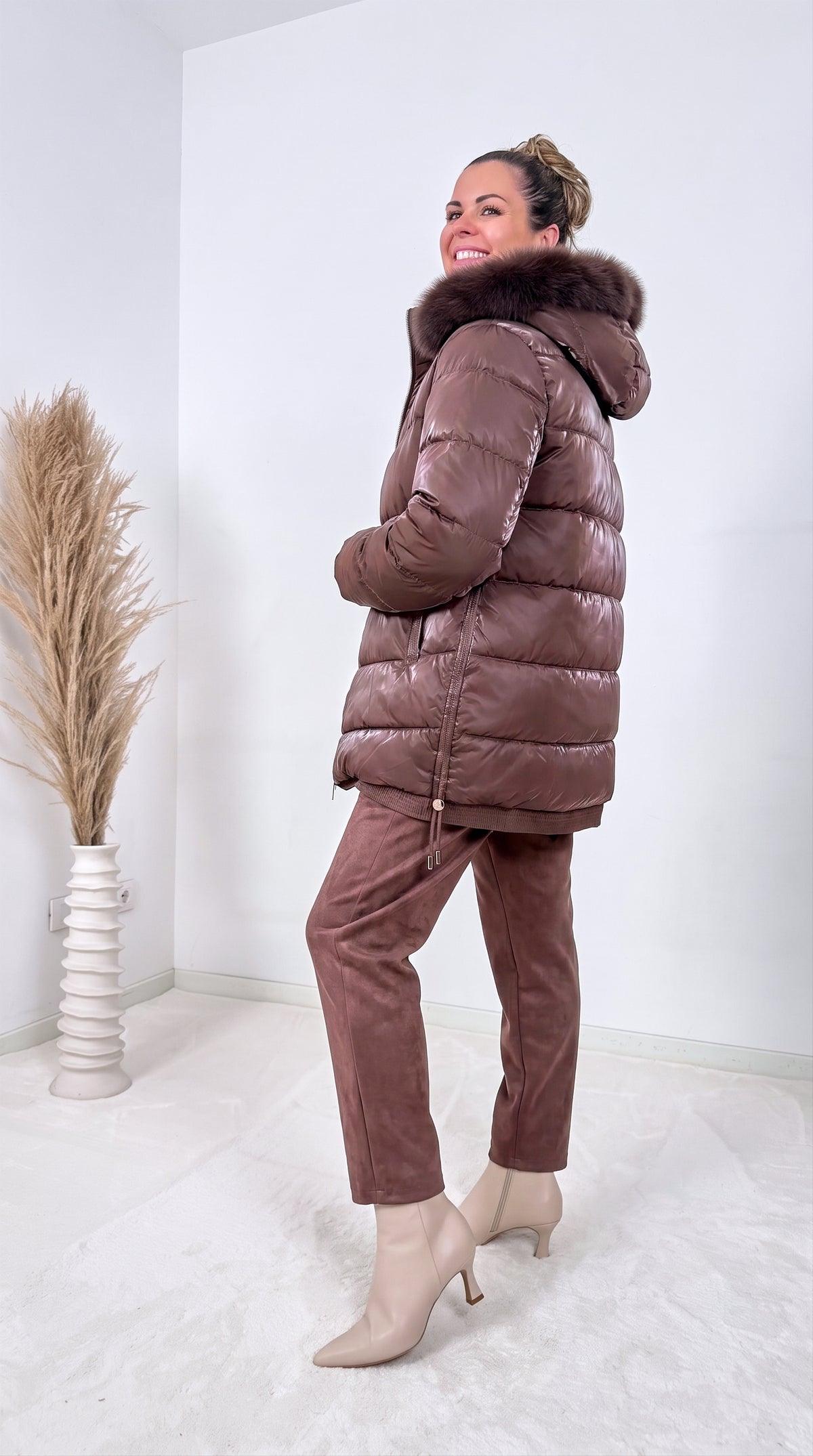 Steppjacke Masterpiece *Schoko* - Power of Princess