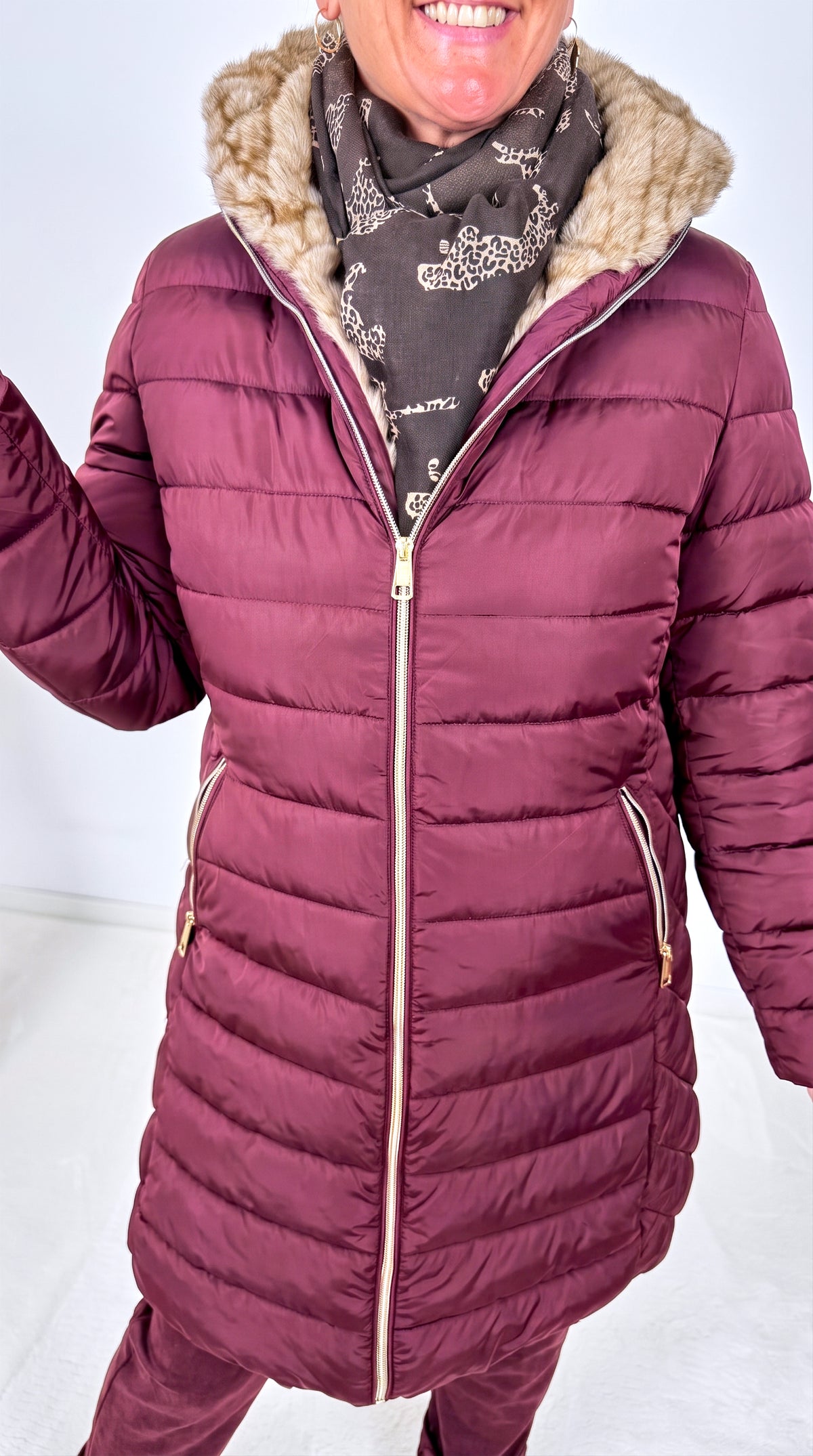 Steppjacke Chestnut *Bordeaux*