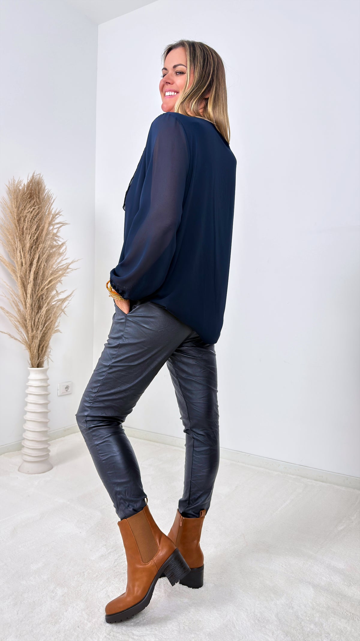 Blusenshirt Amphora *Dunkelblau*