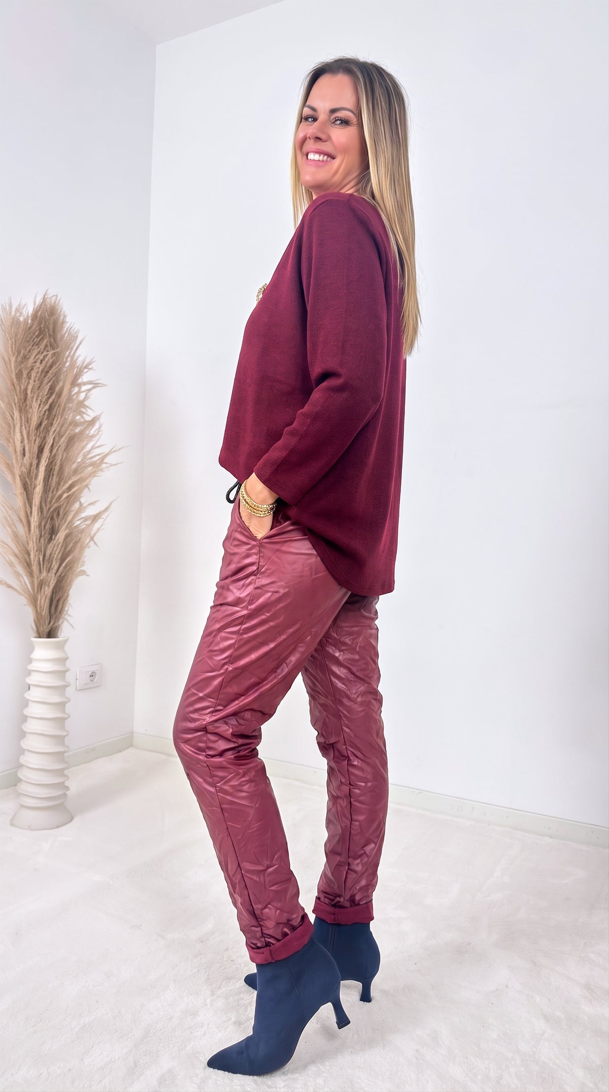 Sweatshirt Amélie *Bordeaux*
