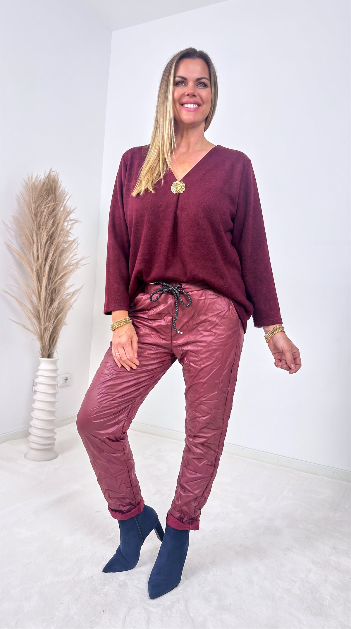 Sweatshirt Amélie *Bordeaux*